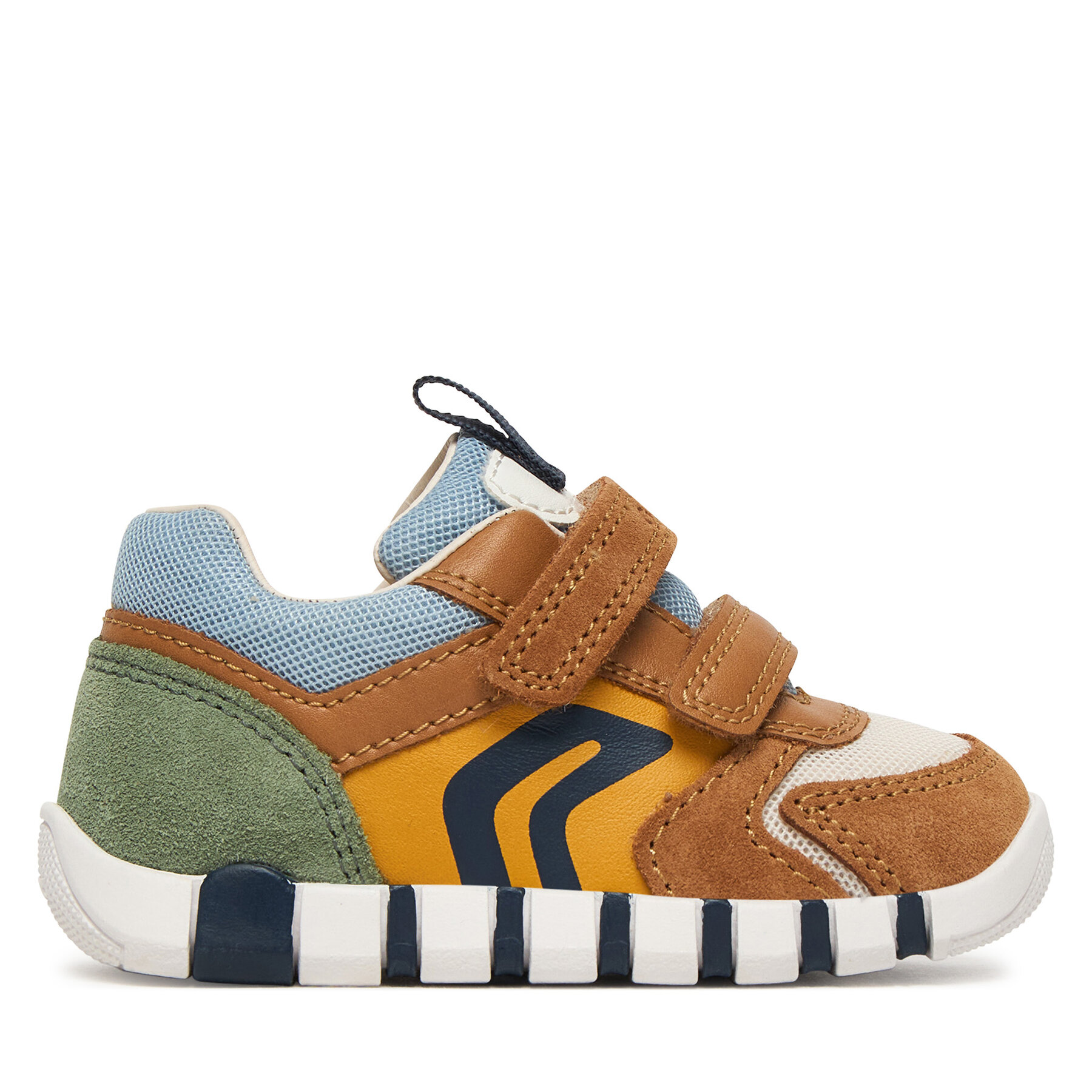 Sneakersy Geox B Iupidoo Boy B3555D 02214 C5G2Q Hnedá