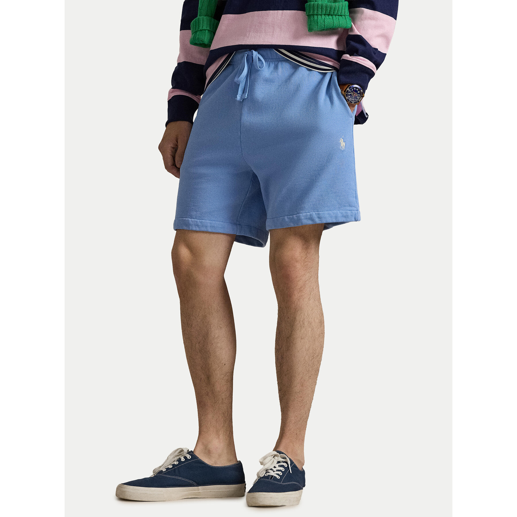 Polo Ralph Lauren Stoffshorts 710934602502 Blau Regular Fit