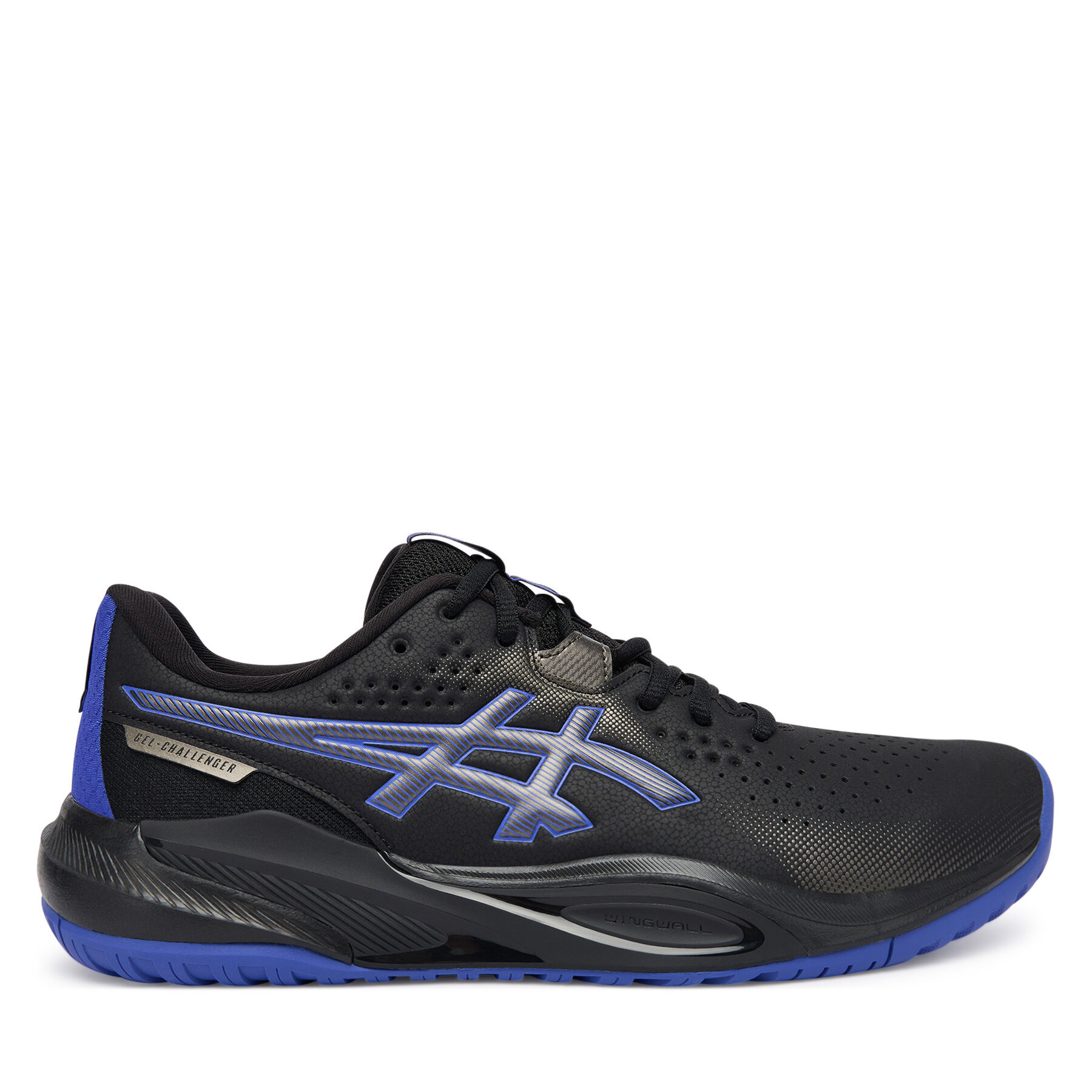 Asics Pánske Tenisové topánky, Rozmer: 46, Čierna, Gel-Challenger 15 1041A510