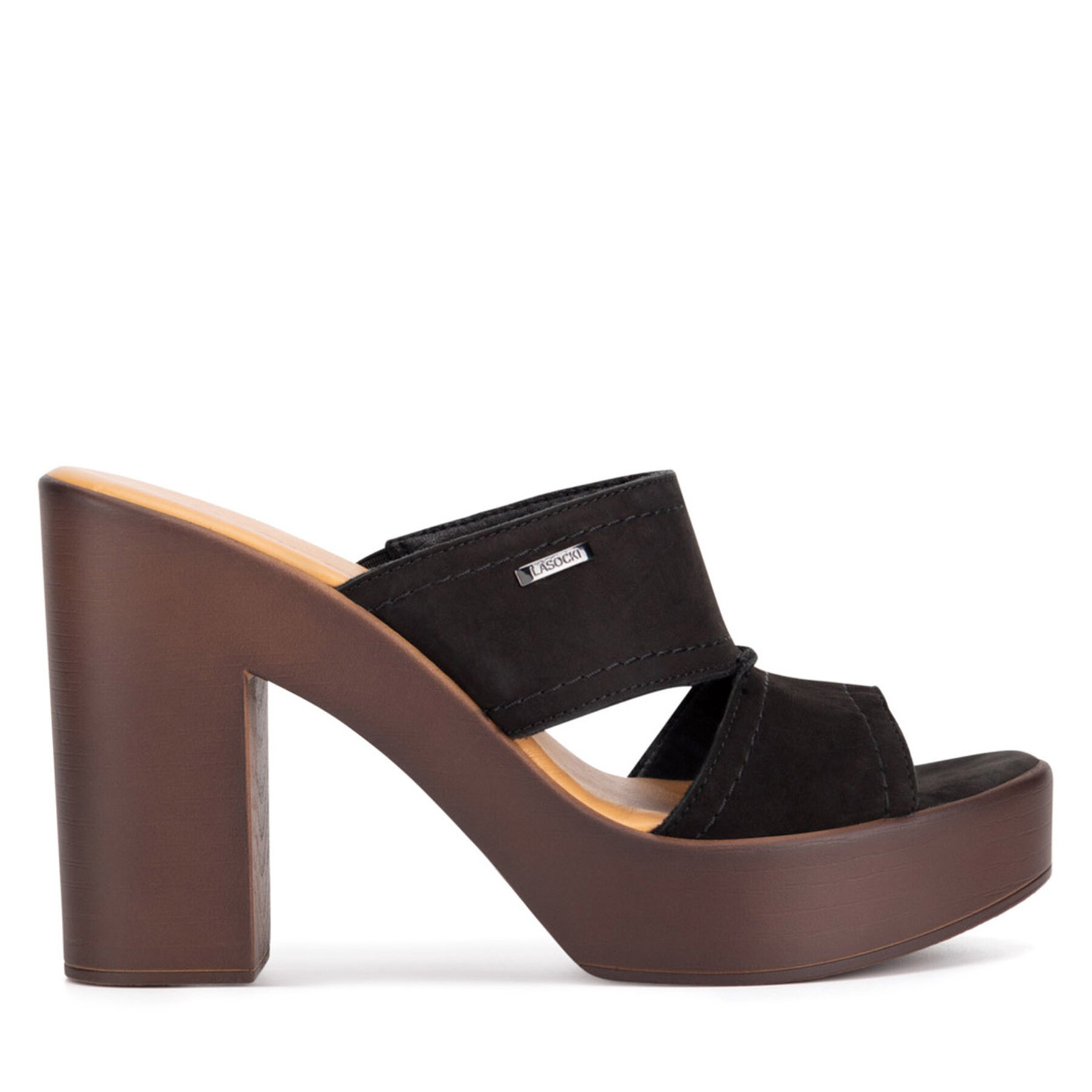 Papucs Lasocki BOLONIA EST-2026-02 Fekete