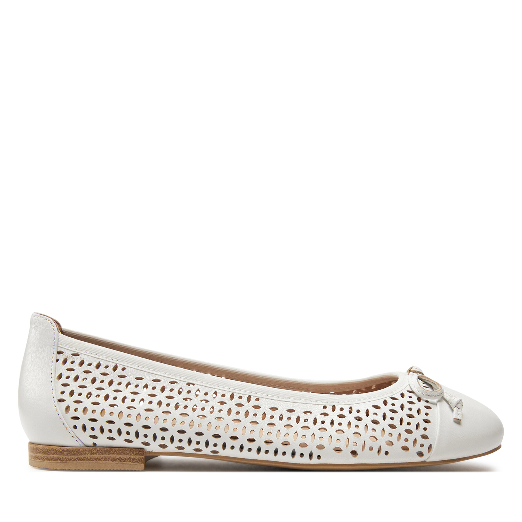 Ballerine Caprice 9-22185-42 Bianco