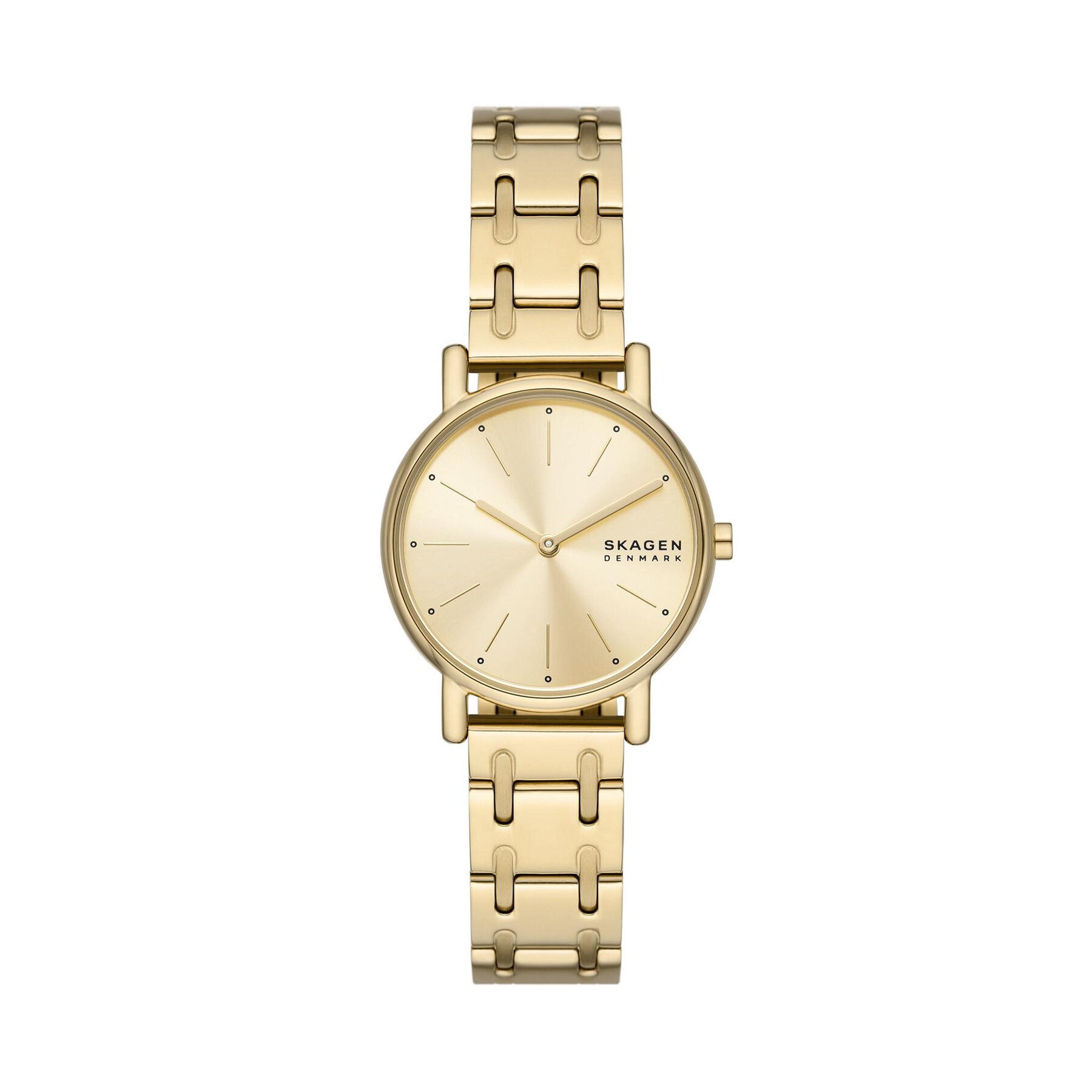 Damski Zegarek Skagen Złoty Signatur SKW3124