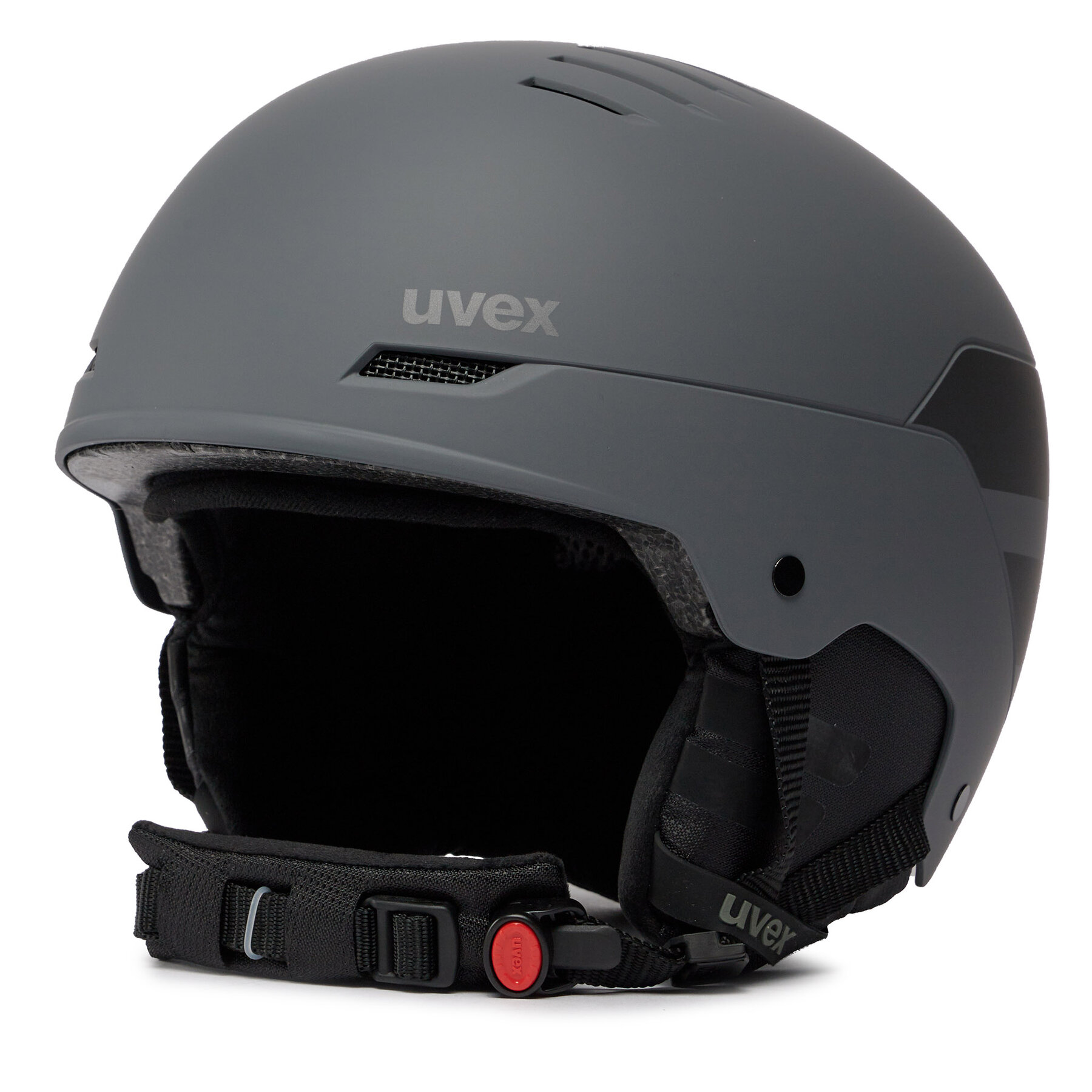 Kask narciarski Uvex, Rozmiar 54_58 Szary Wanted 5663067005