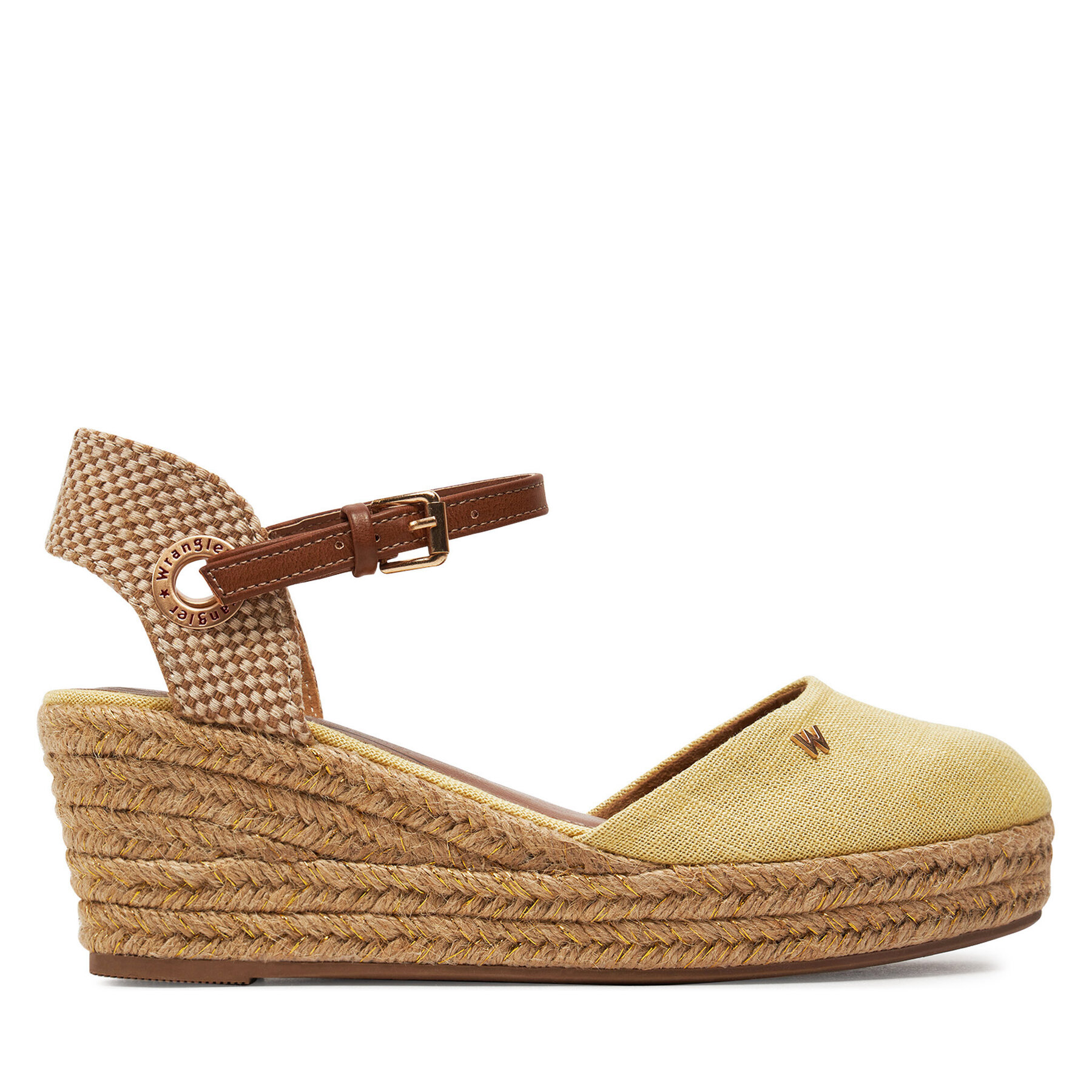Espadrile Wrangler Bela Women Semi Wedge 20241055.85A Galben