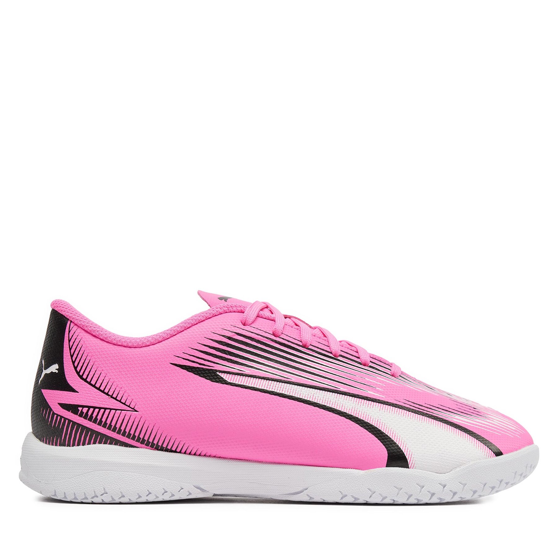 Ghete pentru fotbal Puma Ultra Play It Jr 10778001 01 Alb