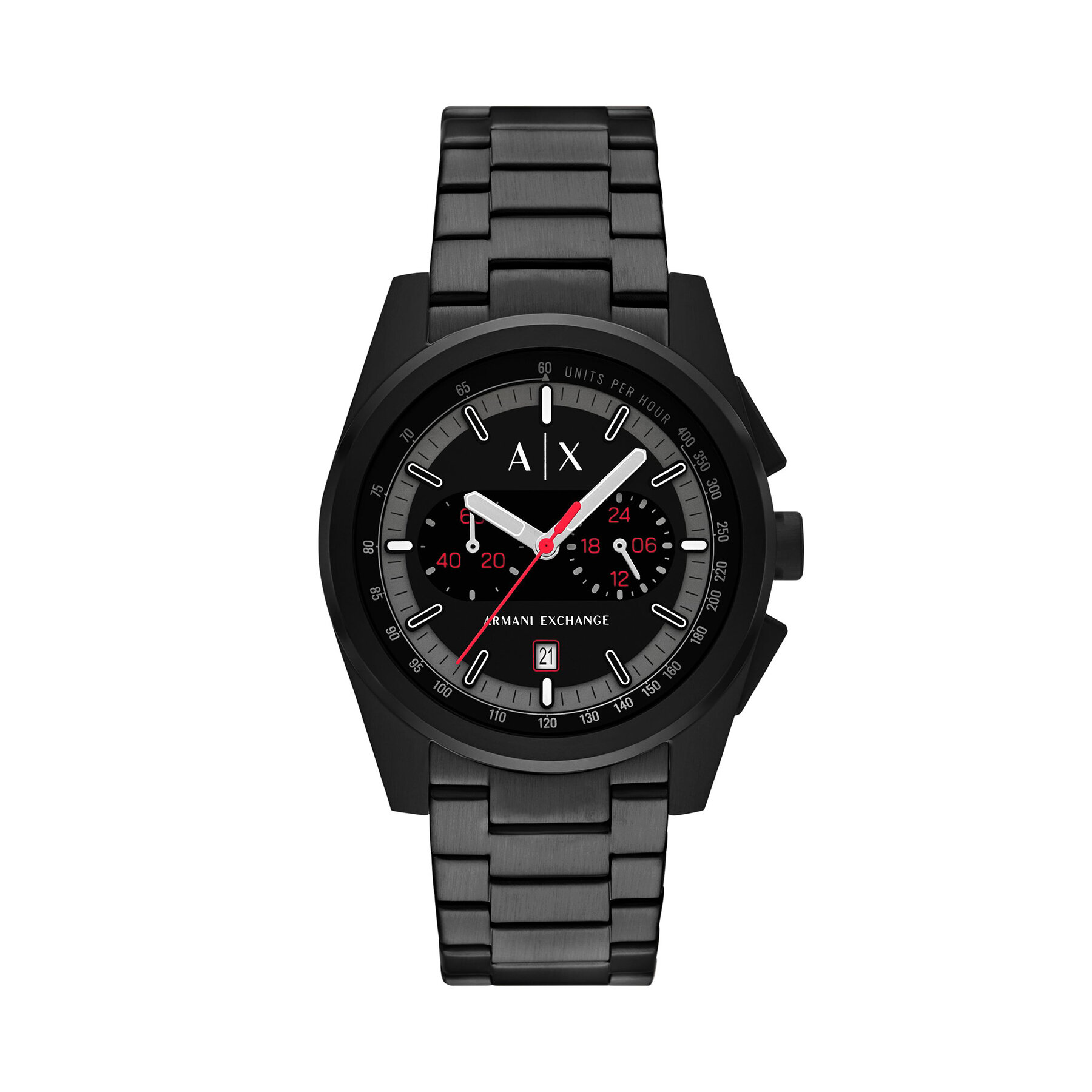 Часовник Armani Exchange Parker Chronograph AX2864 Черен