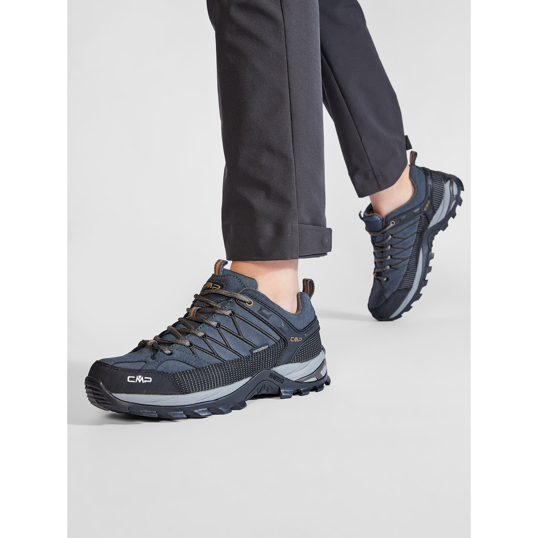 Trekingová obuv CMP Rigel Low Trekking Shoes Wp 3Q13247 Čierna