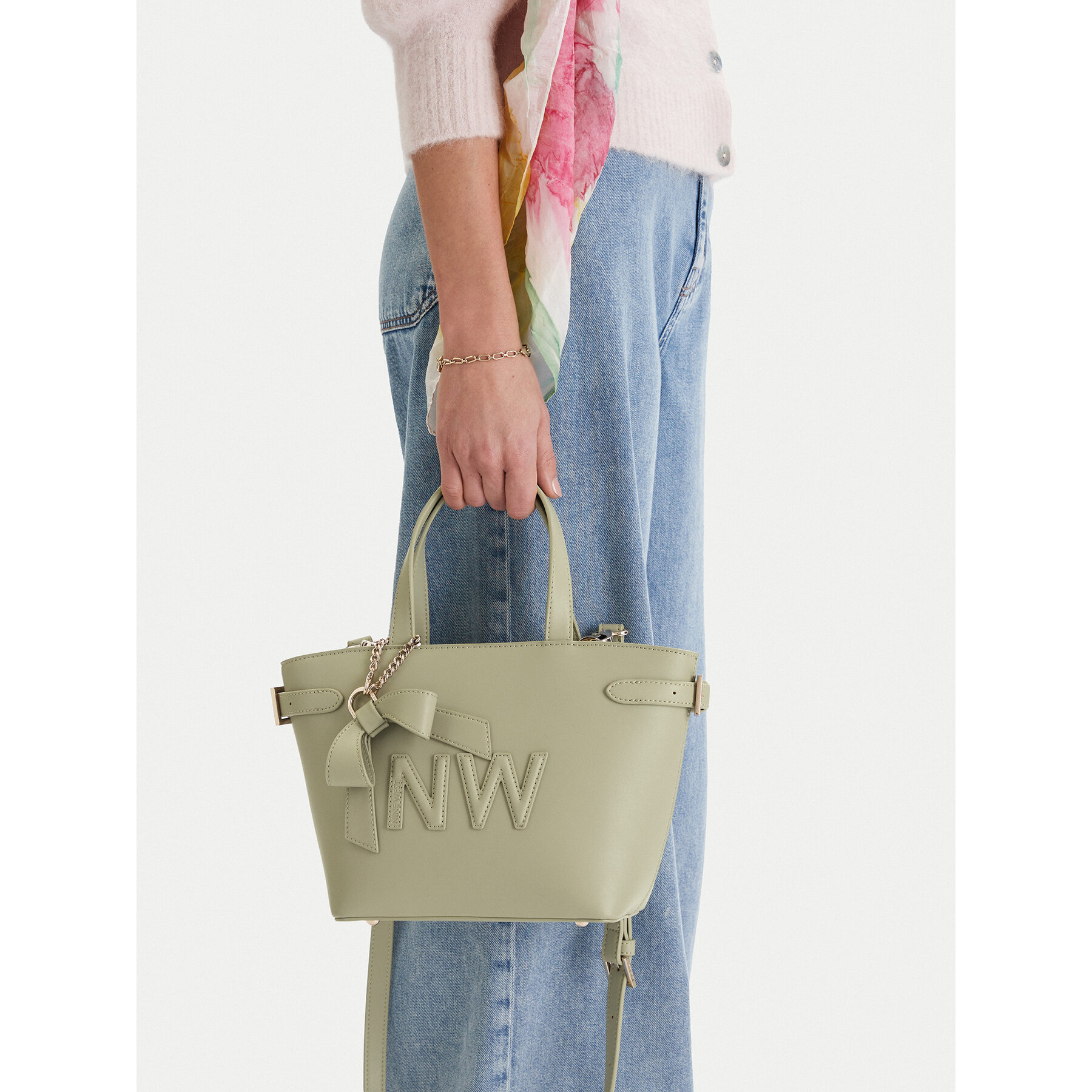 Дамска чанта Nine West EO-Lira I-LX20086s Зелен