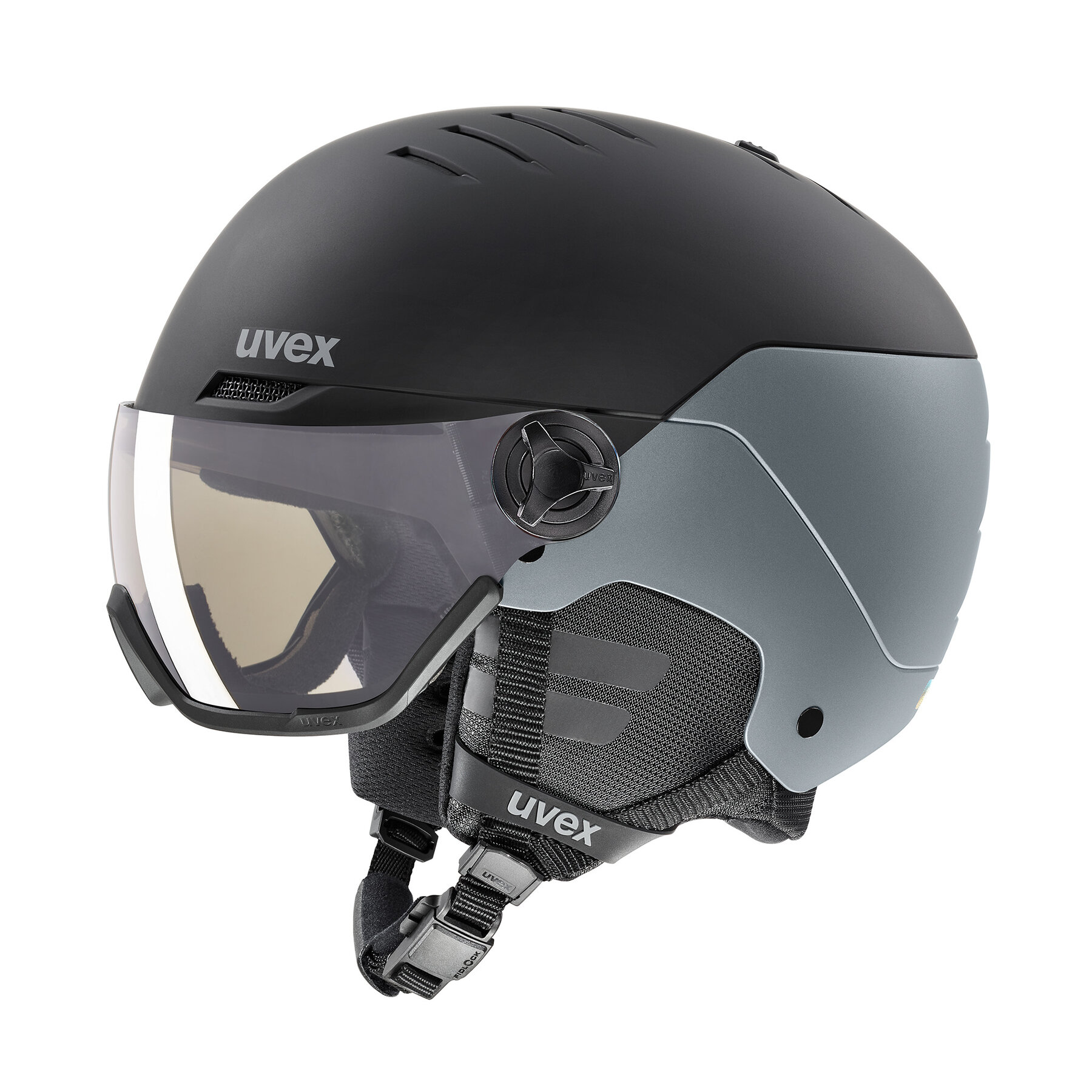 Casque de ski Uvex Wanted Visor Pro V 56/6/316/12/05 Noir