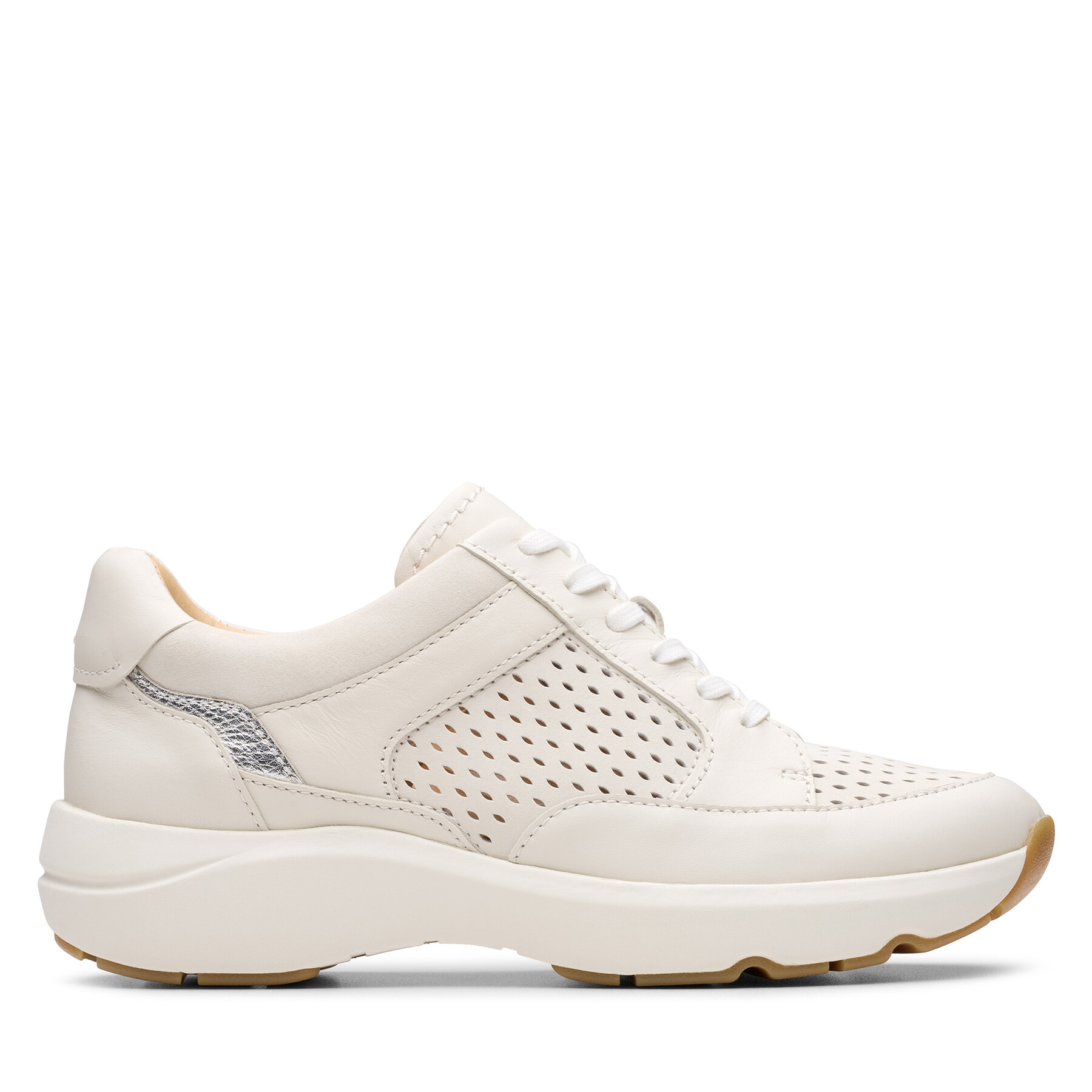 Sportcipők Clarks Tivoli Walk 26181361 Fehér