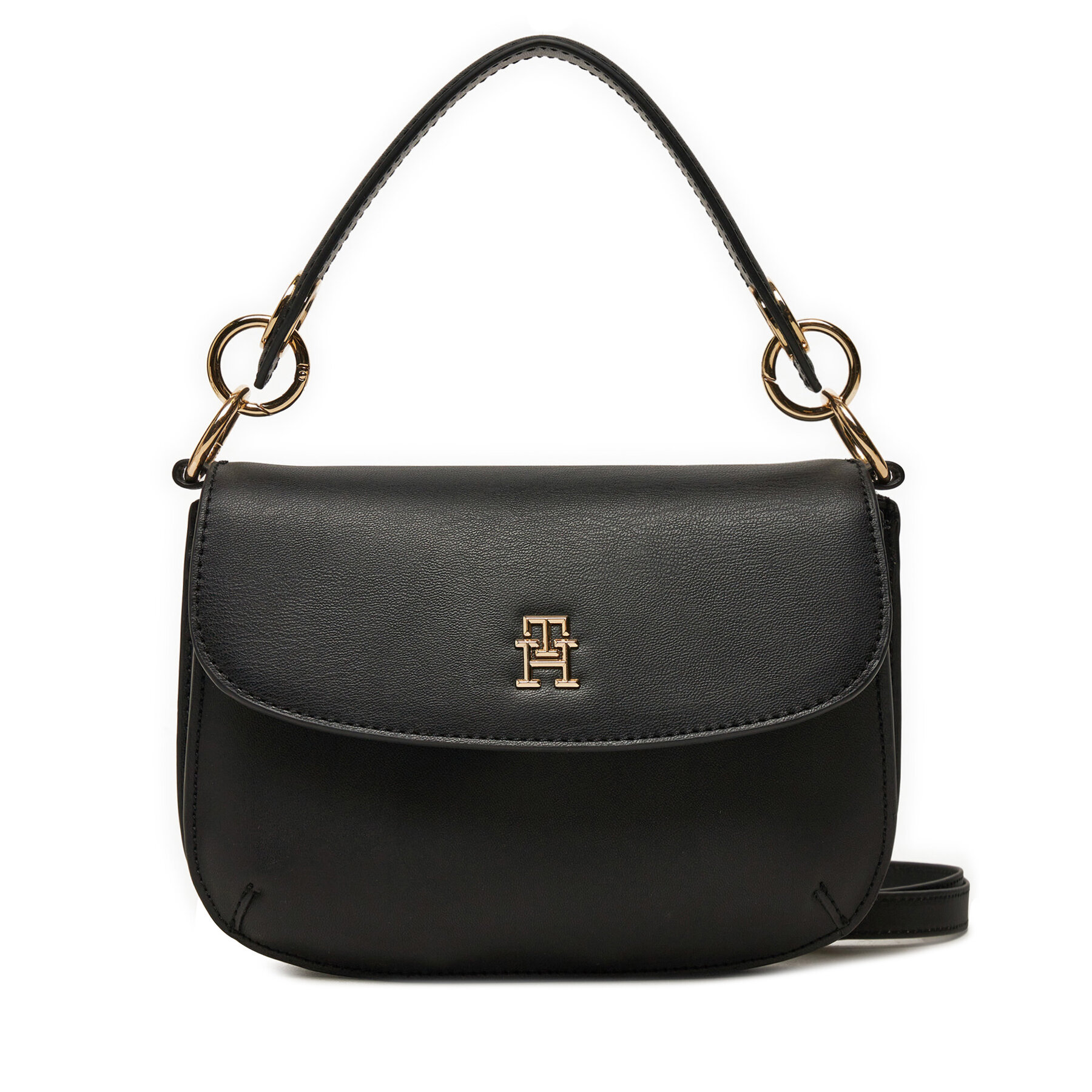 Bolso Tommy Hilfiger Th Chic Flap Crossover AW0AW17022 Negro