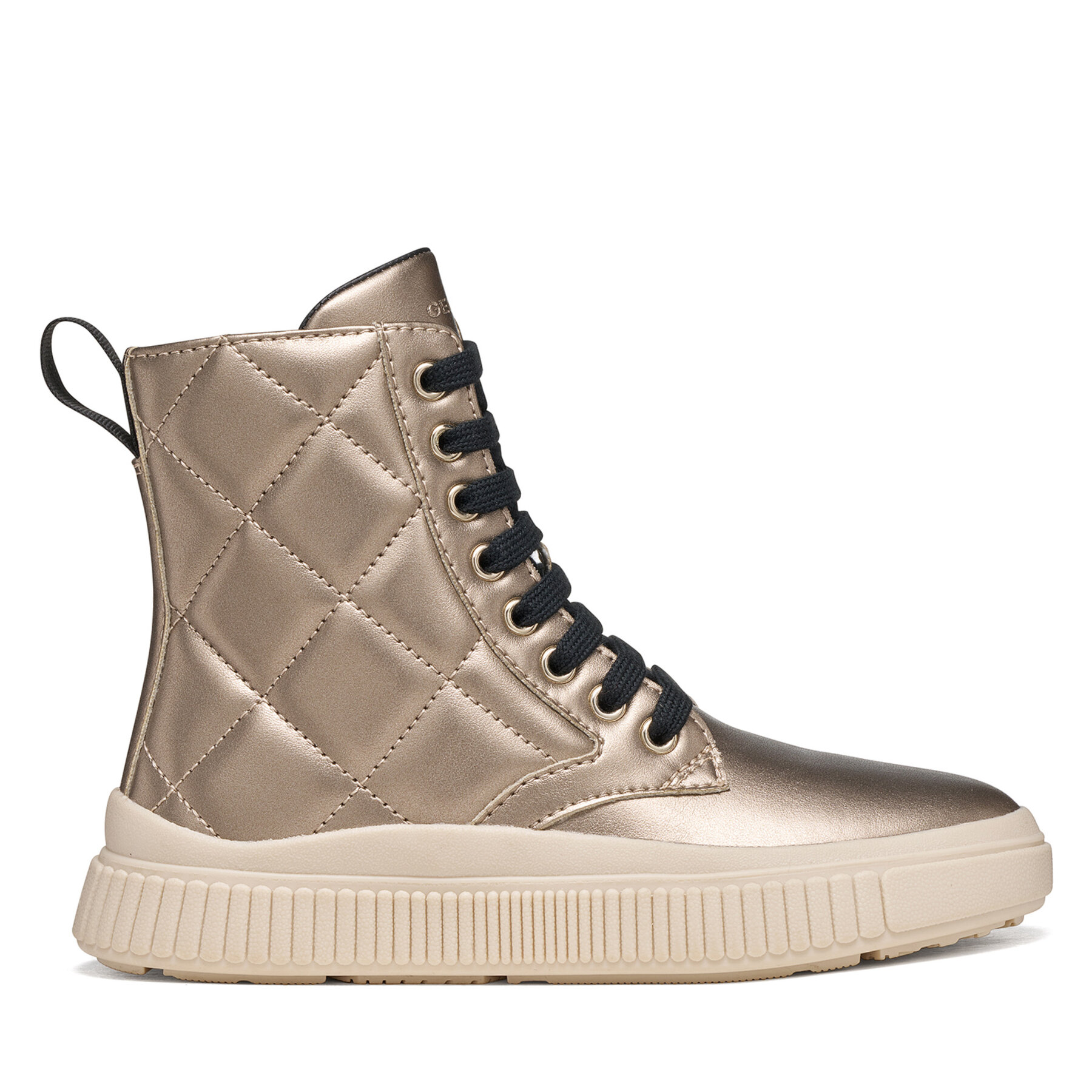 Зимни обувки Geox J Laquinny Girl J66M3C 000NF C5005 S Златист