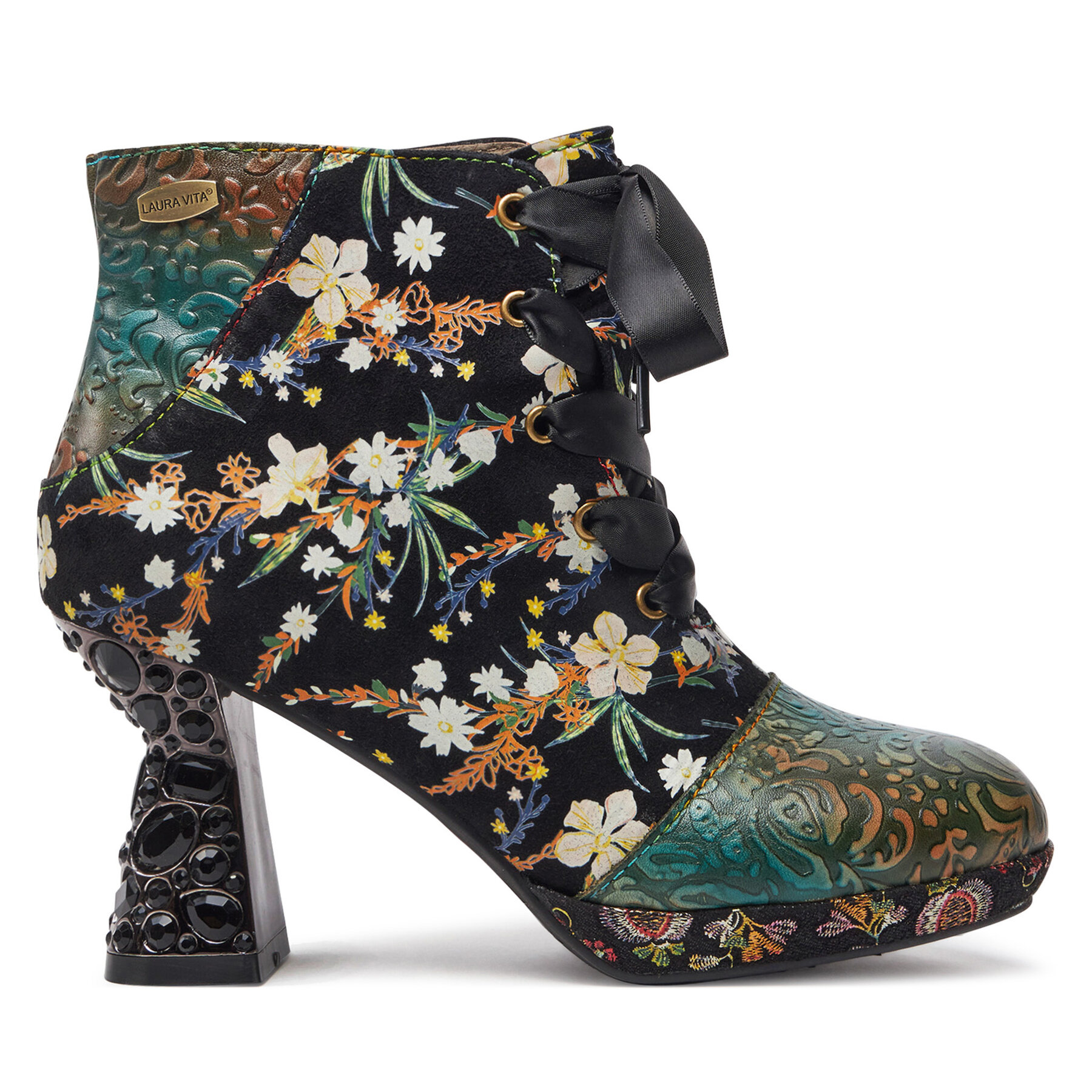 Botines Laura Vita Hicao 32 Verde