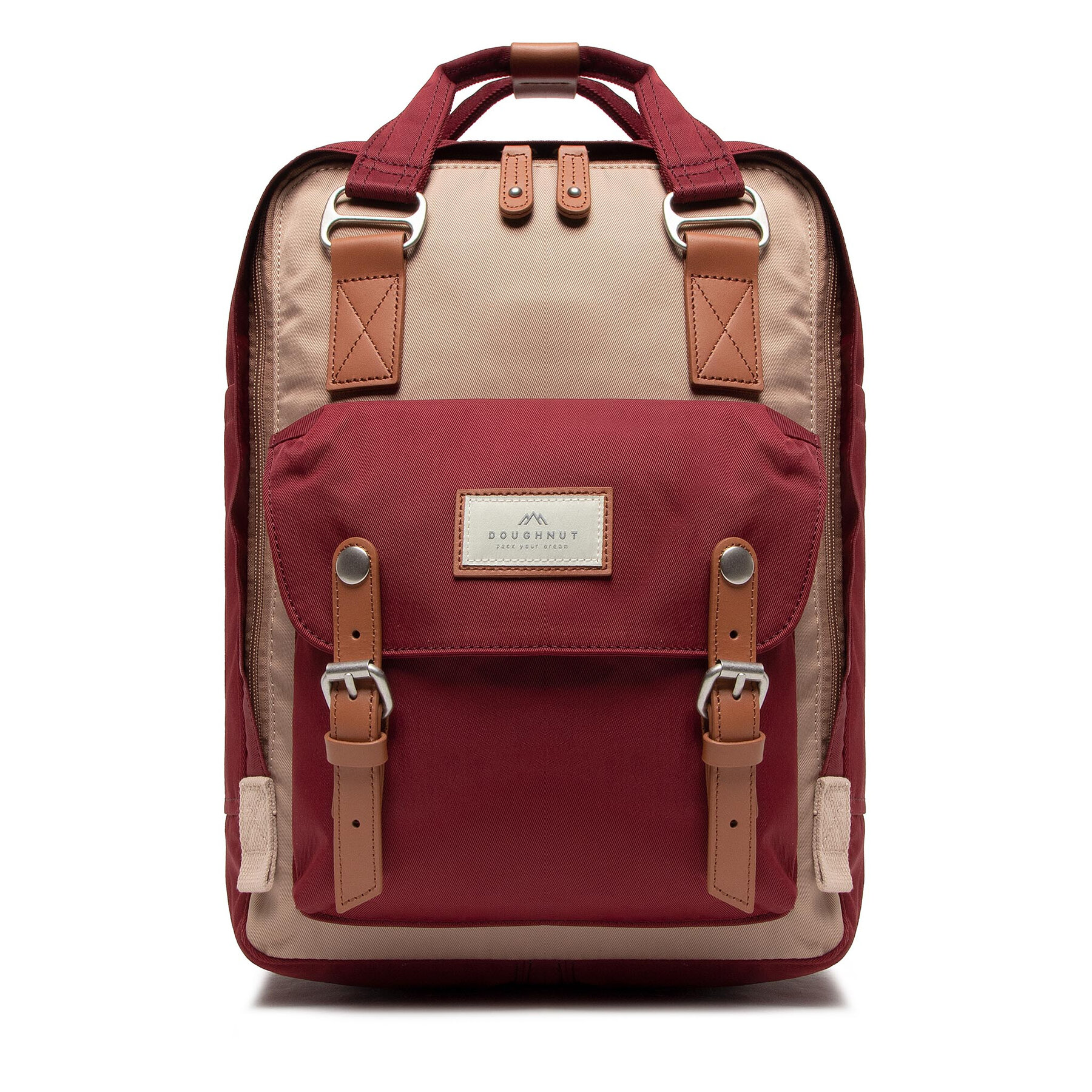 Plecak Doughnut Bordowy Macaroon D010-1397-F