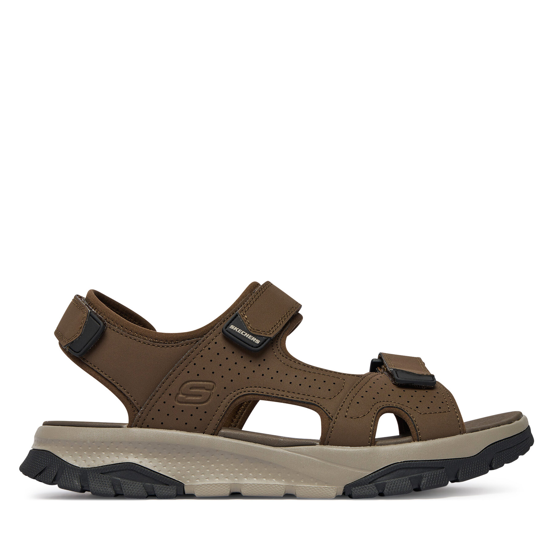 Sandále Skechers Strap River 205724/BRN Hnedá