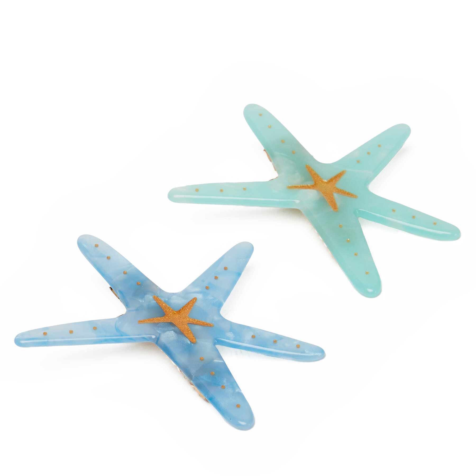 Set fermagli per capelli Pieces Pclana 2-Pack Hairclip 17156212 Blu