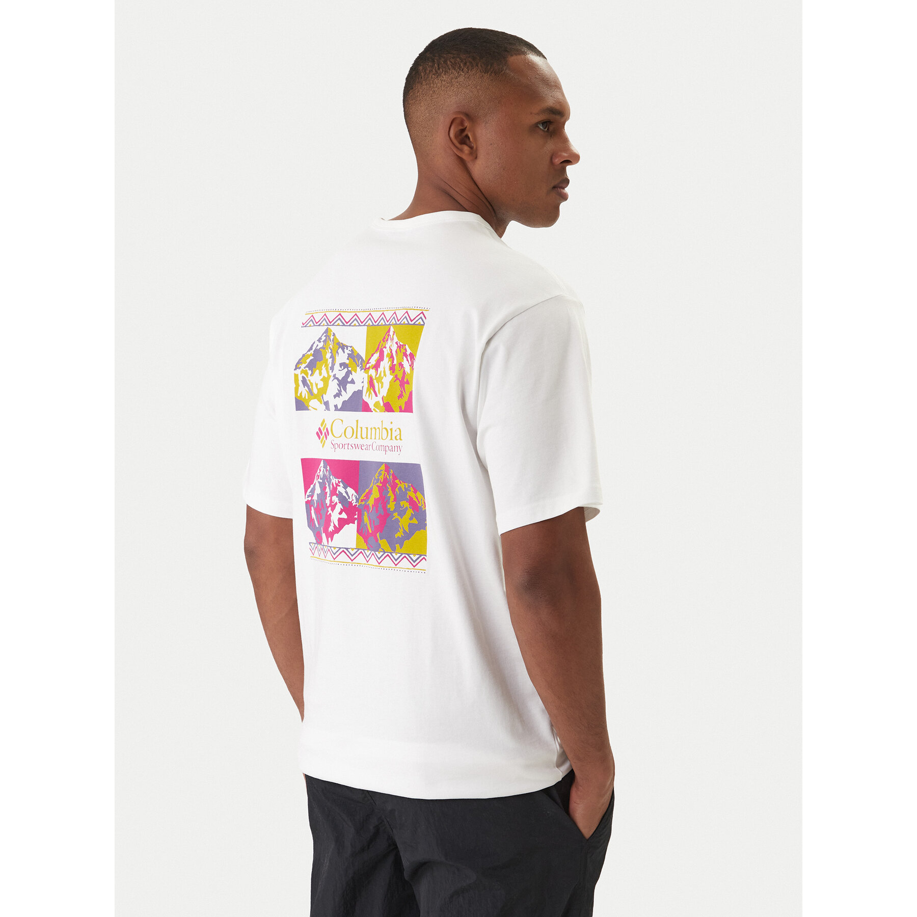 Columbia T-Shirt CSC™ Heavyweight Iconic 2155061 Weiß Relaxed Fit