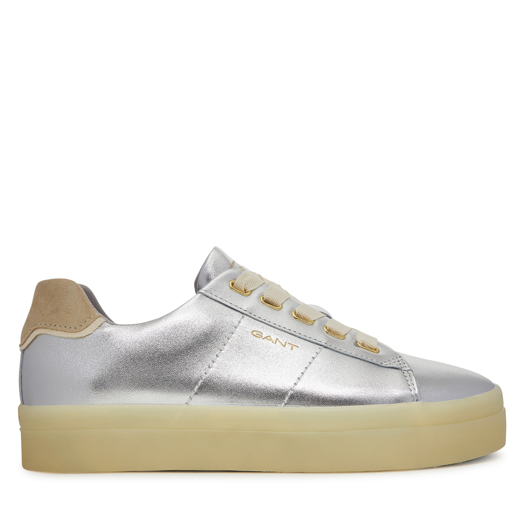 Sneakersy Gant 30531970 Strieborná