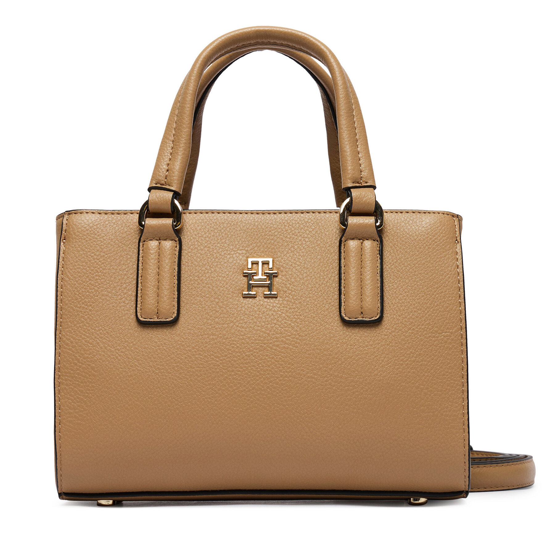 Geantă Tommy Hilfiger Th Daily Mini Tote AW0AW18379 Maro