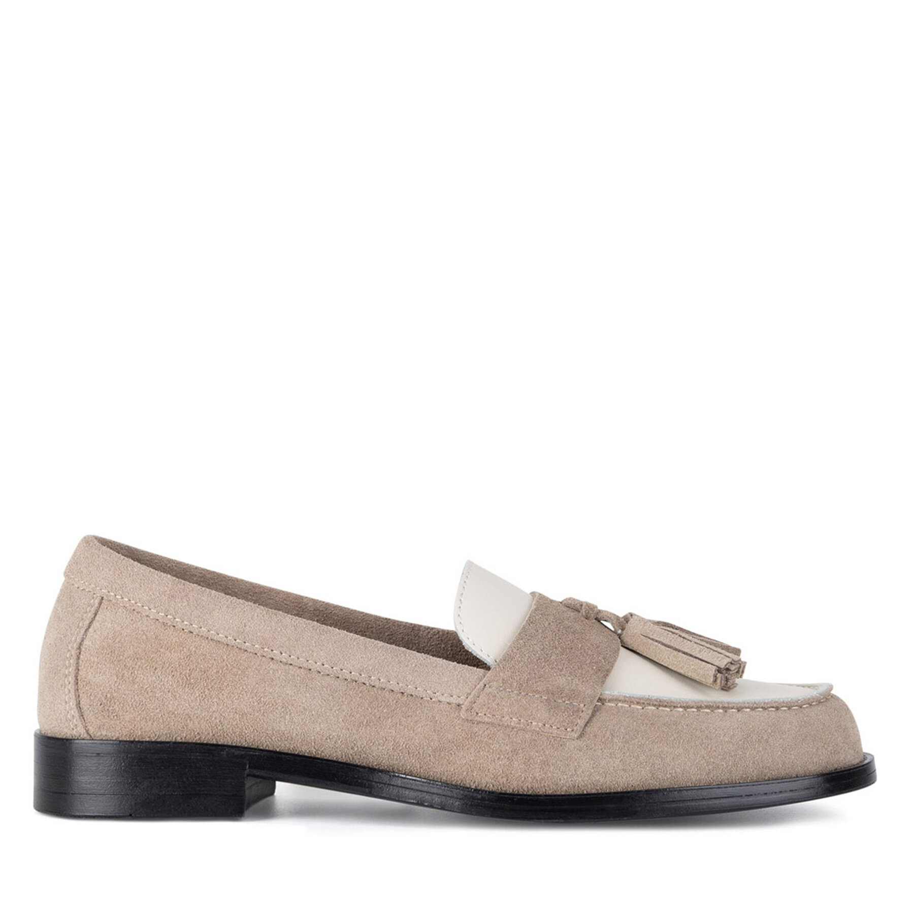 GINO ROSSI Dámske Loafers, Rozmer: 38, Béžová, ELISA-E25-26390