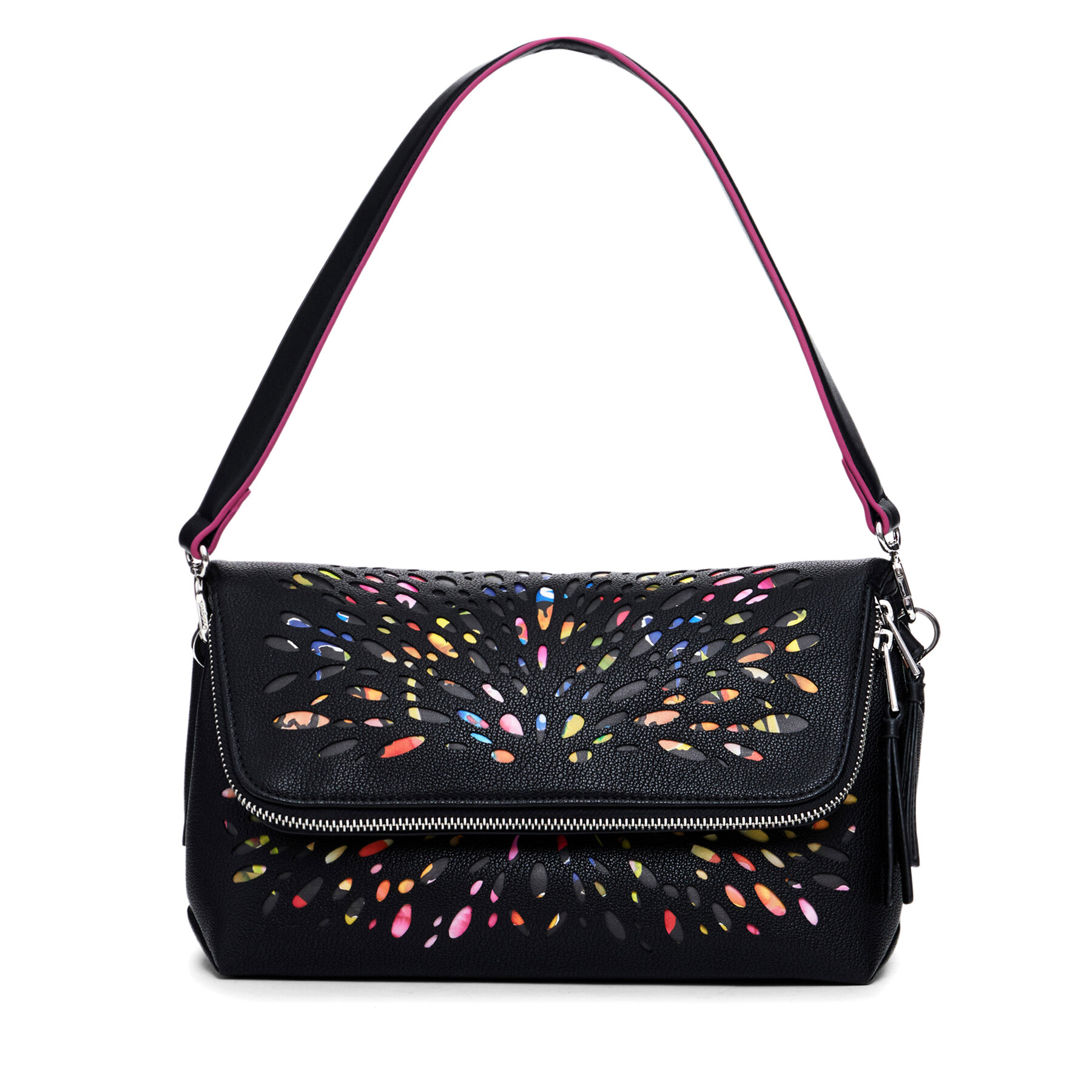 Desigual Donna Nero Borsetta Venecia 24Waxp88 Piccolo