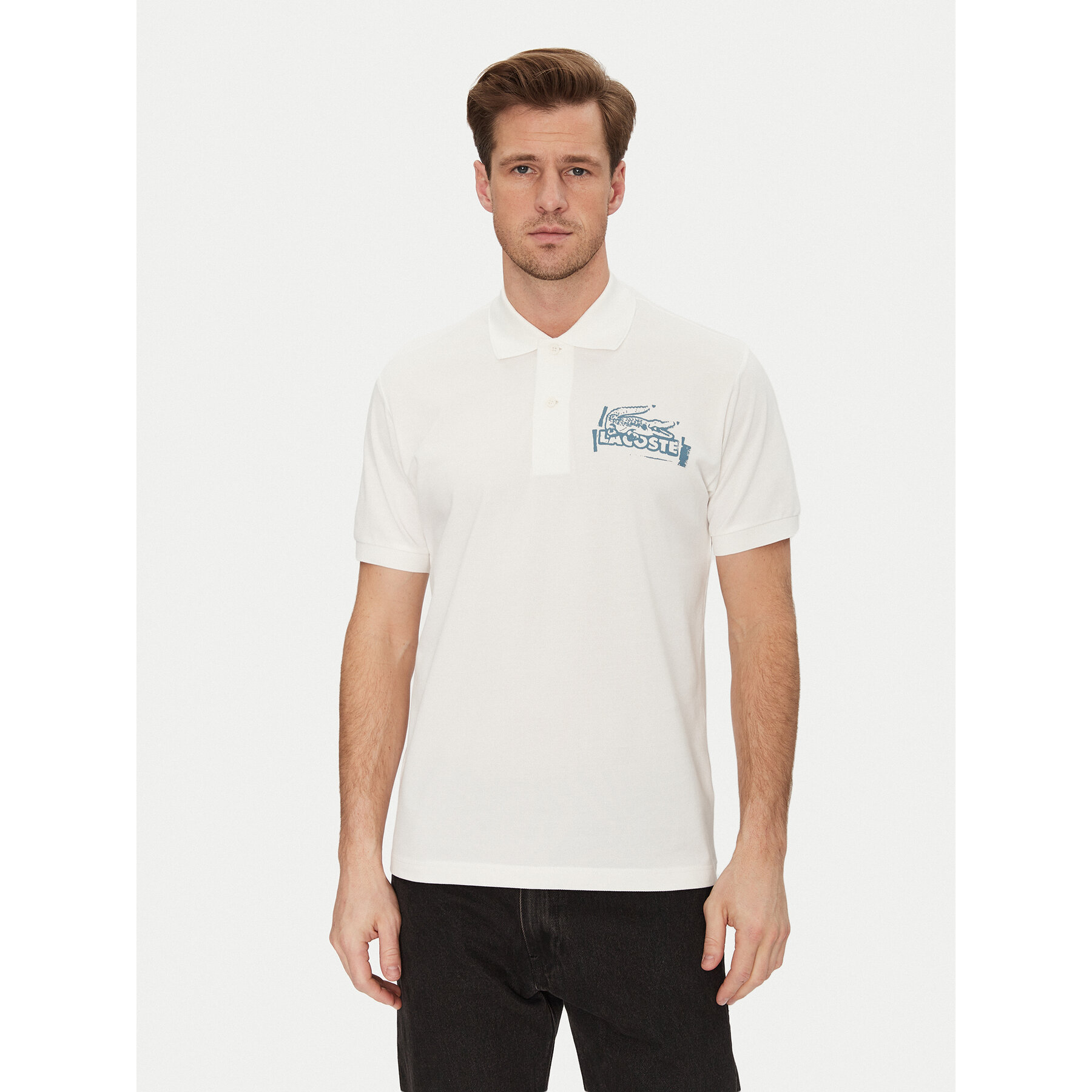 Lacoste Pólóing PH0285 Ekru Regular Fit