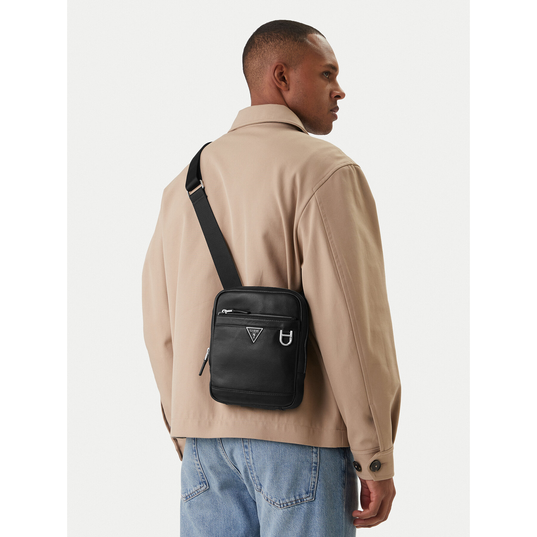 Τσαντάκι Guess HMMOSE P6159 Μαύρο