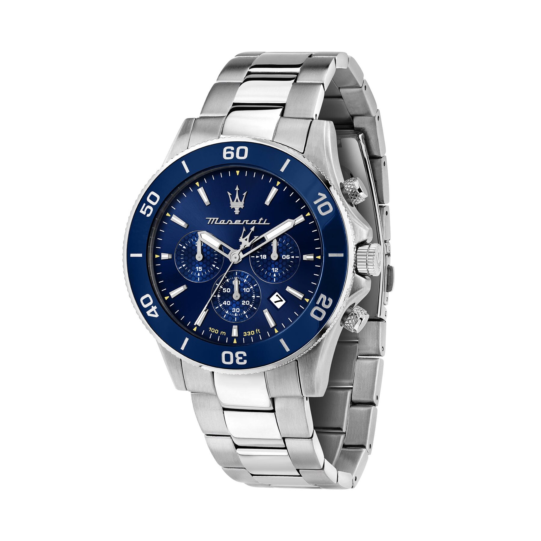 Męski Zegarek Maserati Srebrny Competizione Diver R8873600002