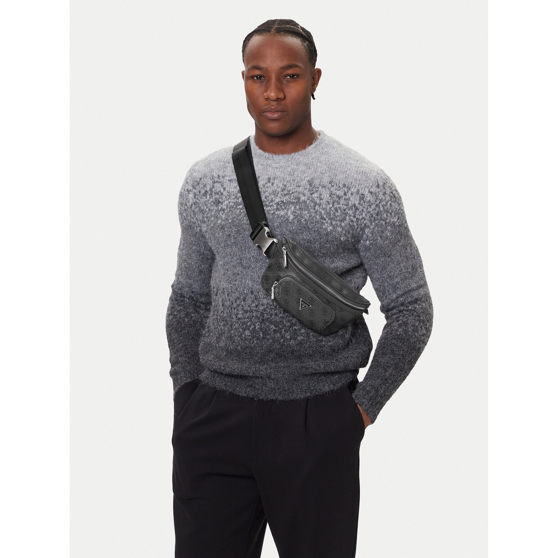 Чанта за кръст﻿ Guess HMMICT P5431 Сив