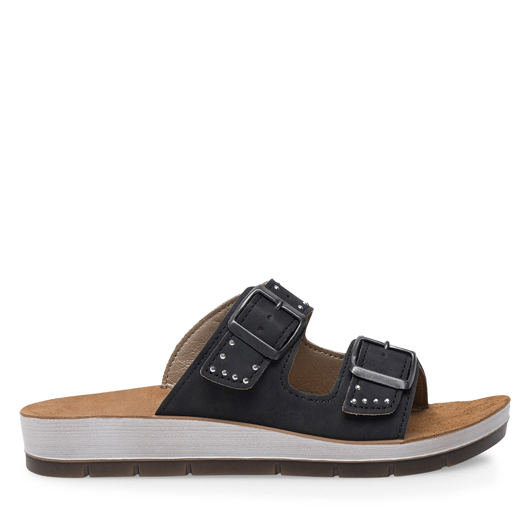 Donna Ciabatte Inblu, Taglia 41, Nero, CP060200, taglia : 41