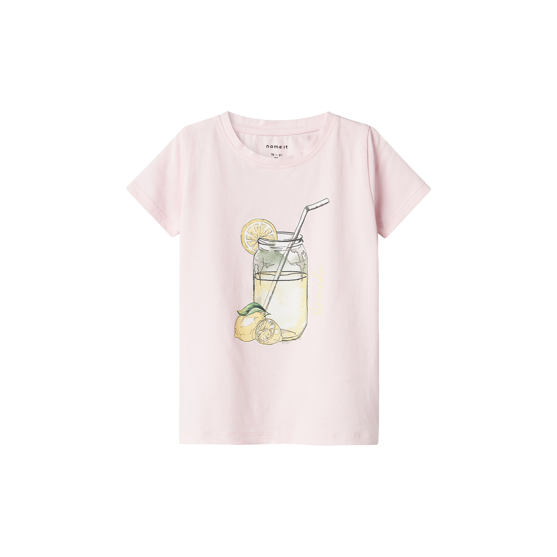 NAME IT T-Shirt Foji 13241048 Ροζ Standard Fit