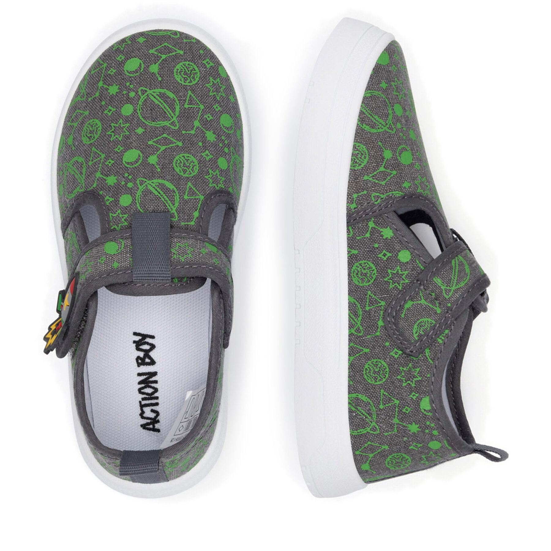 Papuci de casă Action Boy CF3009-1 Gri