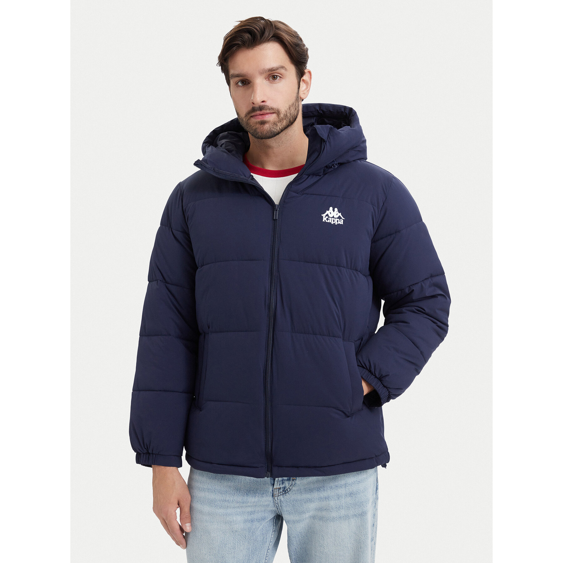 Kappa Zimska jakna 36226TW Tamnoplava Comfort Fit