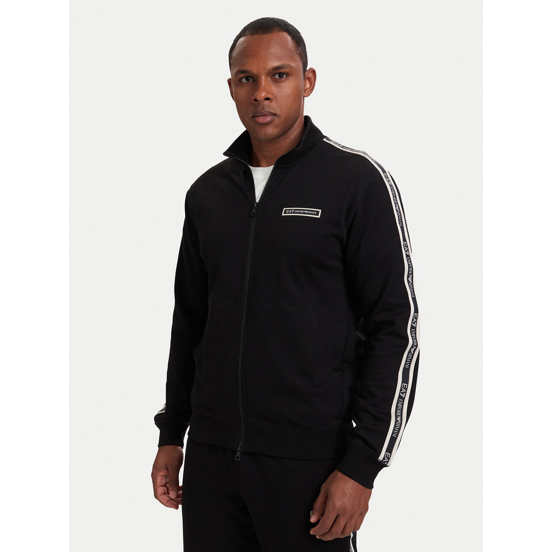 EA7 Emporio Armani Sweatshirt 7M002191 AF13512 UC001 Schwarz Regular Fit