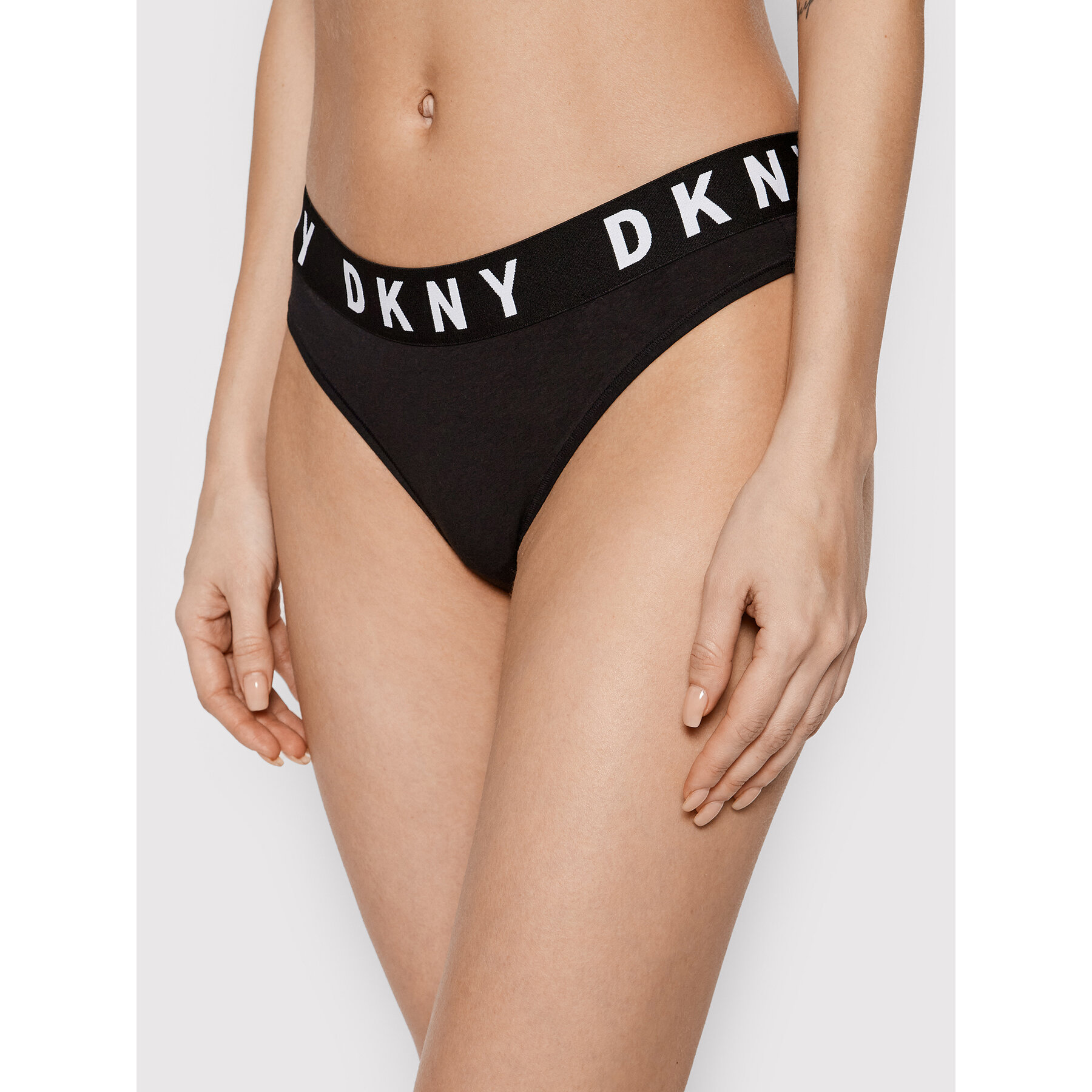 DKNY Tanga DK4529 Fekete