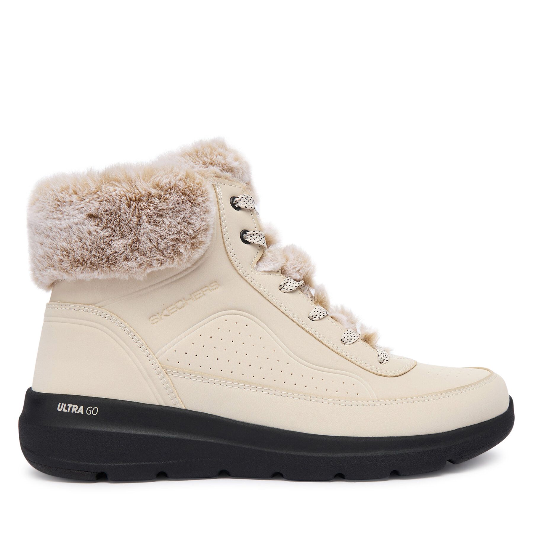 Gležnjarji Skechers Glacial Ultra 144199/NTBK Bež