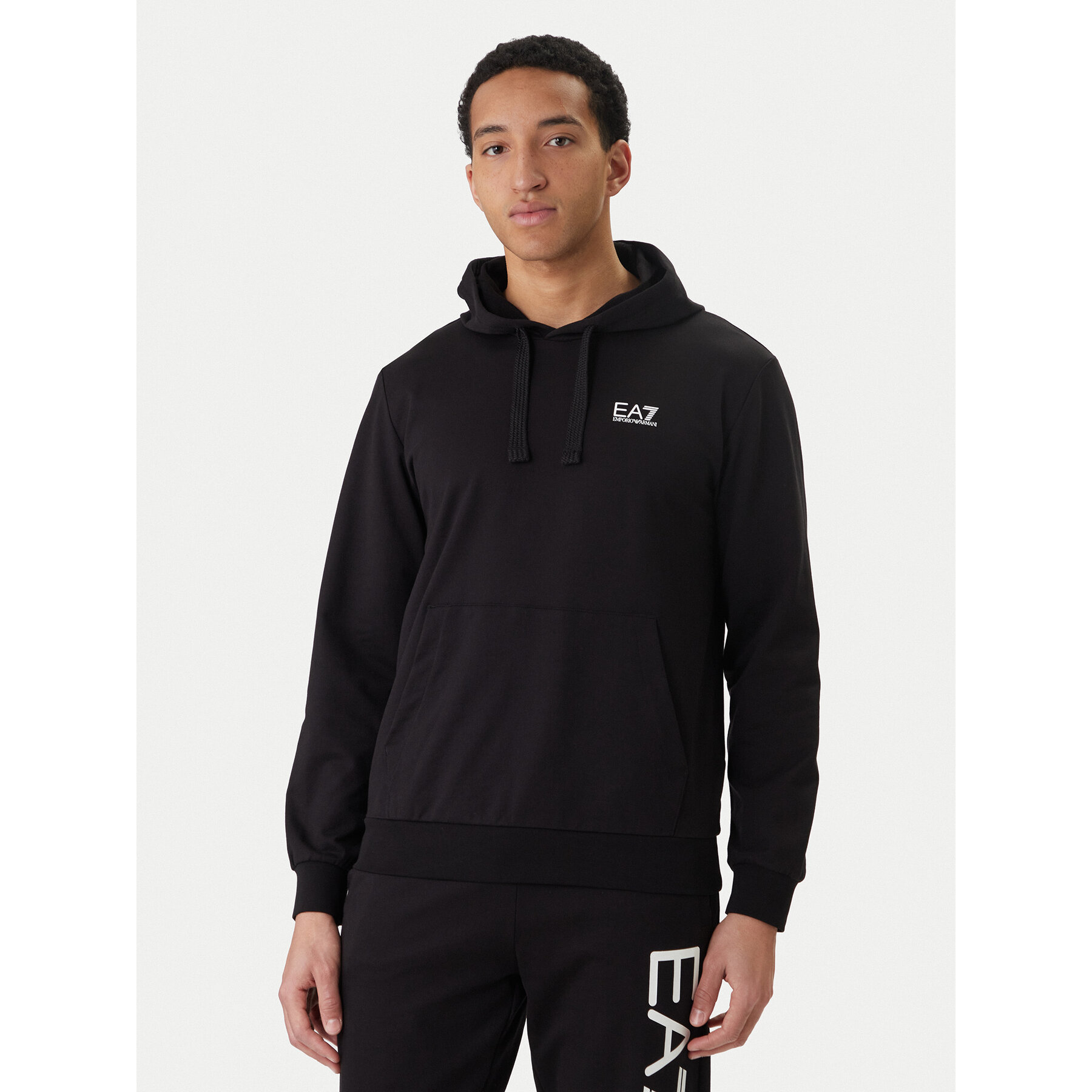 EA7 Emporio Armani Sweatshirt 7M000569 AF13512 MC001 Schwarz Regular Fit