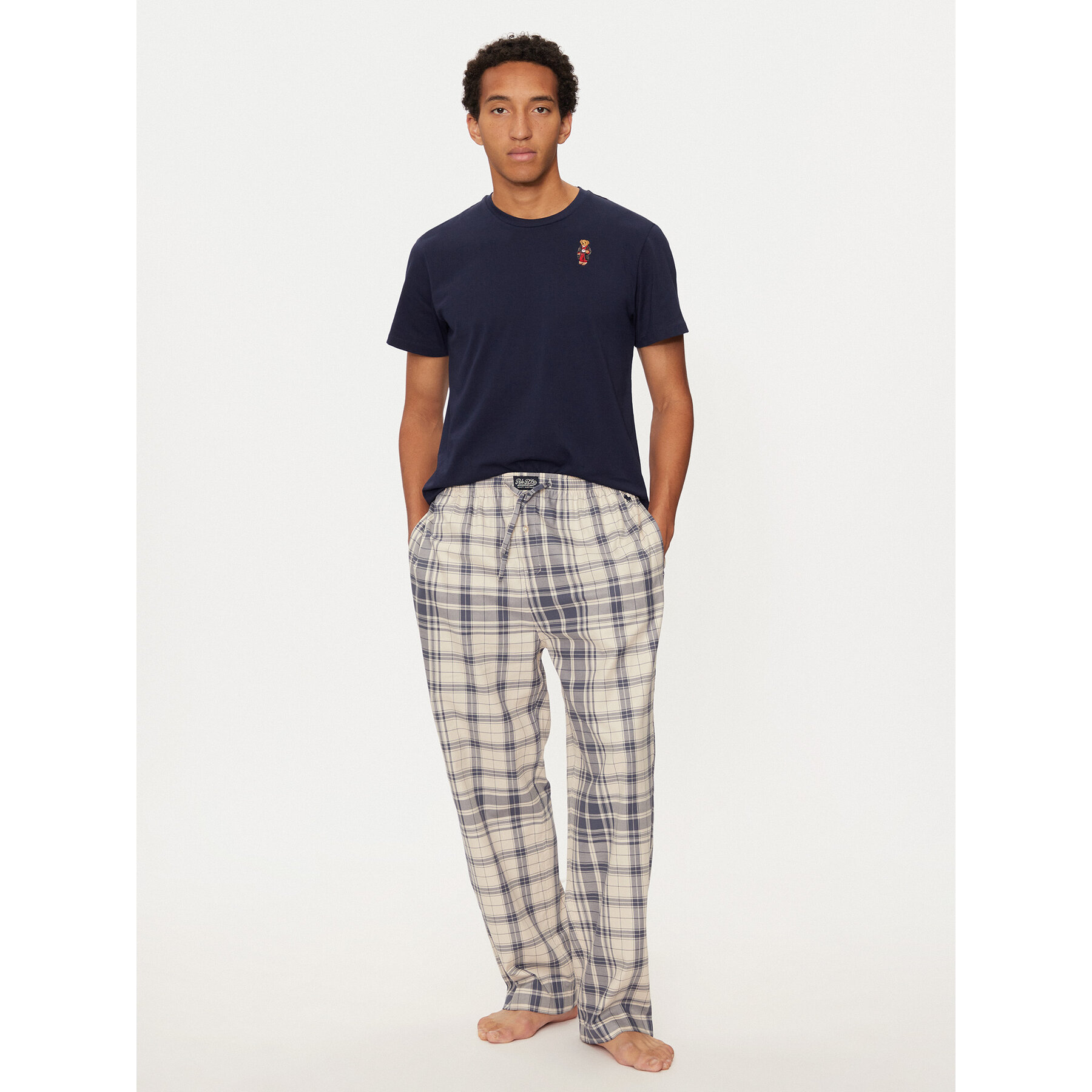 Polo Ralph Lauren Polo Ralph Lauren Πιτζάμα 714931645003 Σκούρο μπλε Regular Fit
