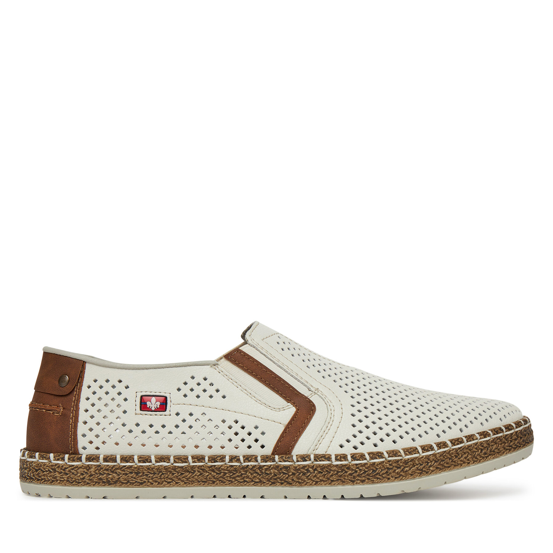 Pantofi Rieker B5297-80 Alb