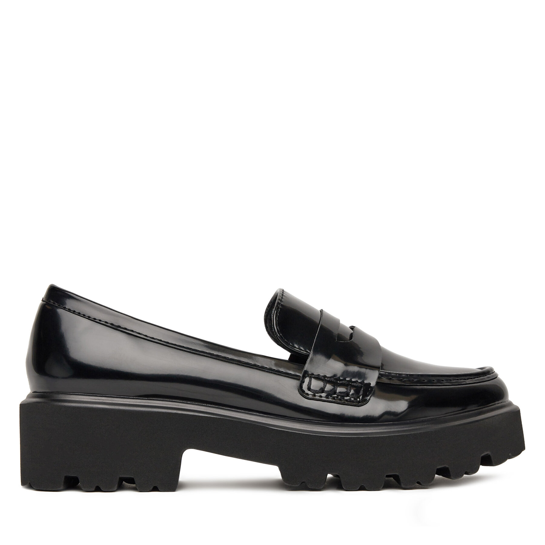 Chunky loafers DeeZee LE601-2 Nero