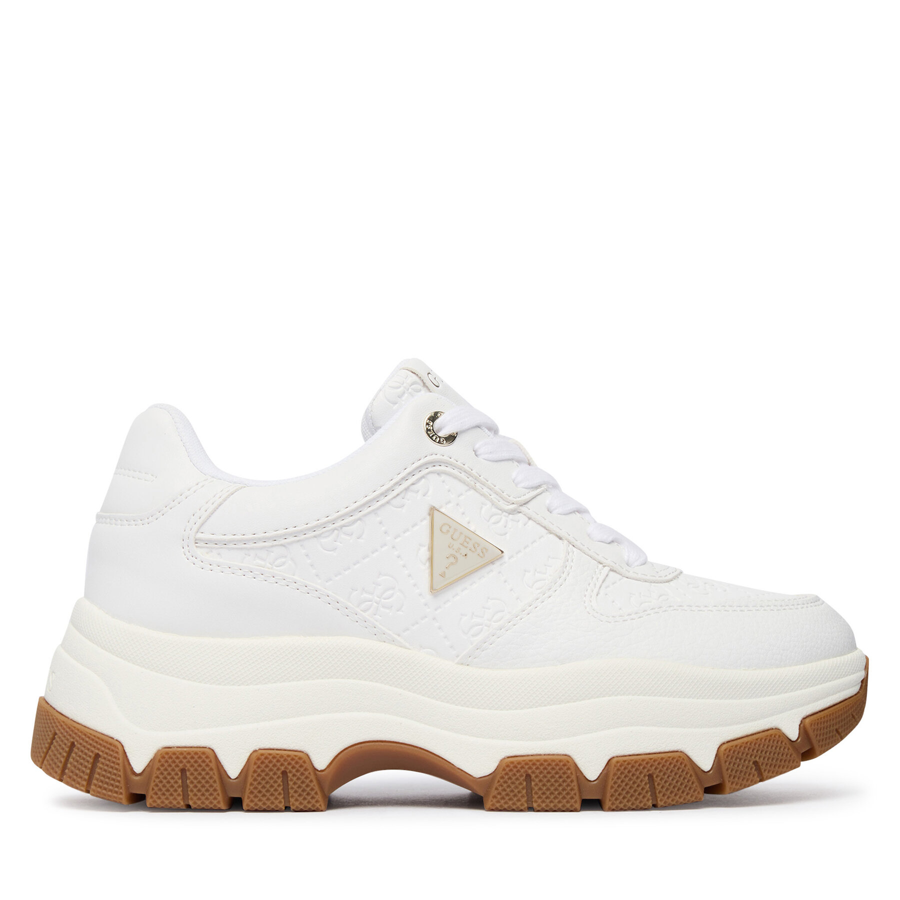Sneakersy Guess FLFBE3 FAL12 Biela