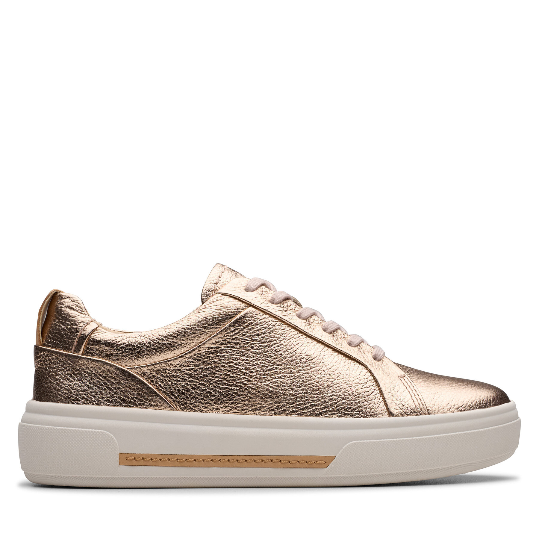 Dámske Sneakersy Clarks, Rozmer: 41, Zlatá, Hollyhock Walk 26181357