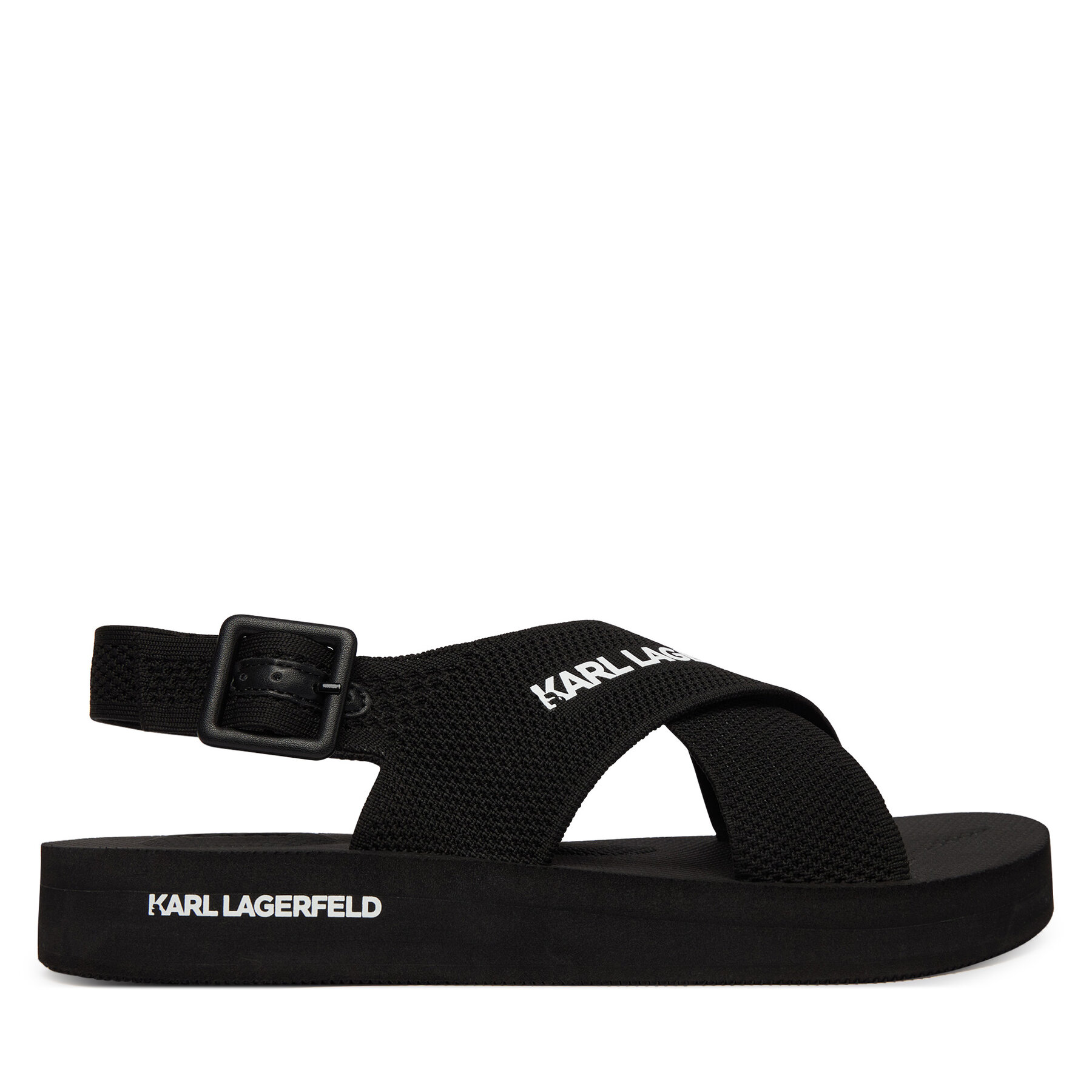 Sandále KARL LAGERFELD Atlantik KL70526 Čierna