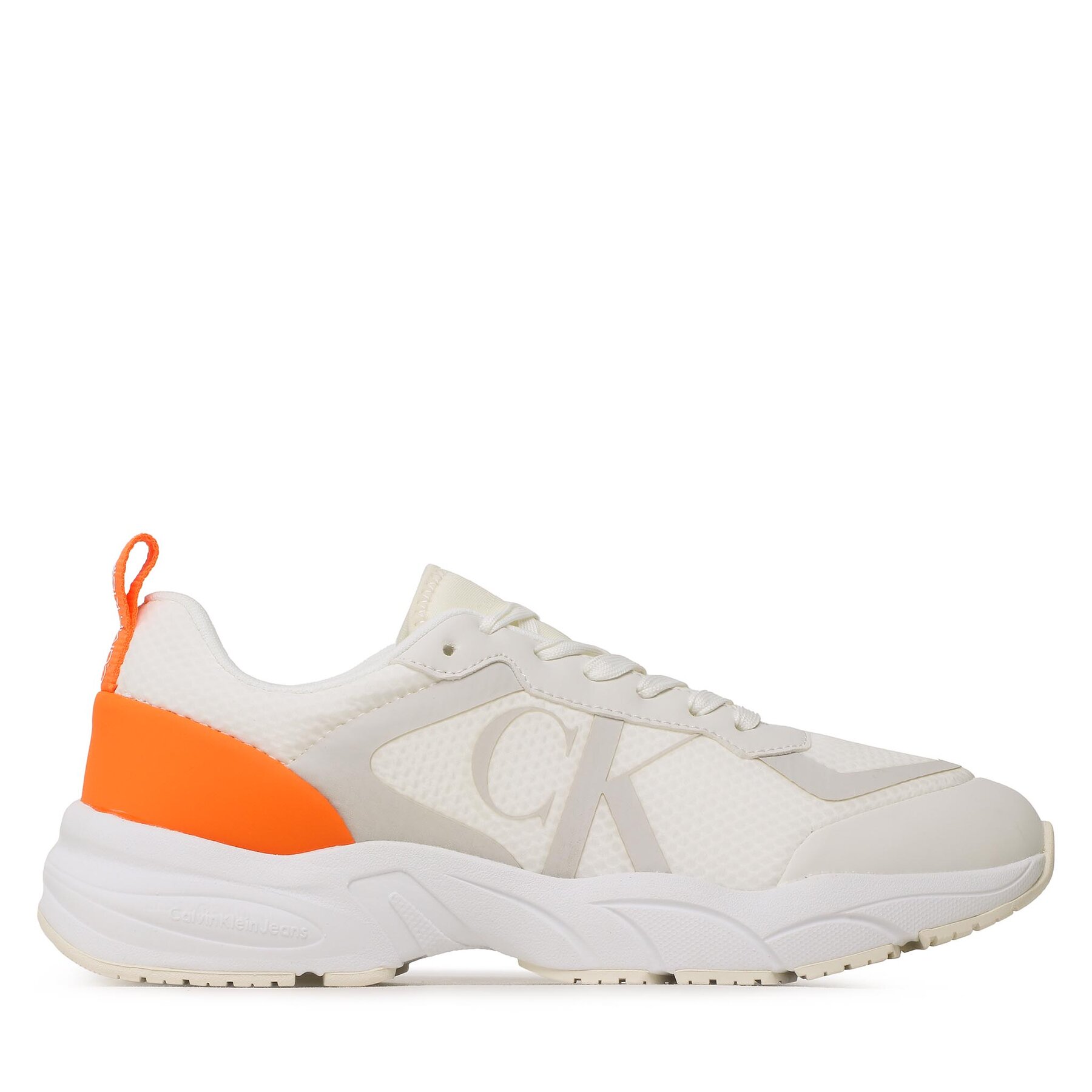 Sneakers Calvin Klein Jeans Retro Tennis Mesh YM0YM00638 Blanc