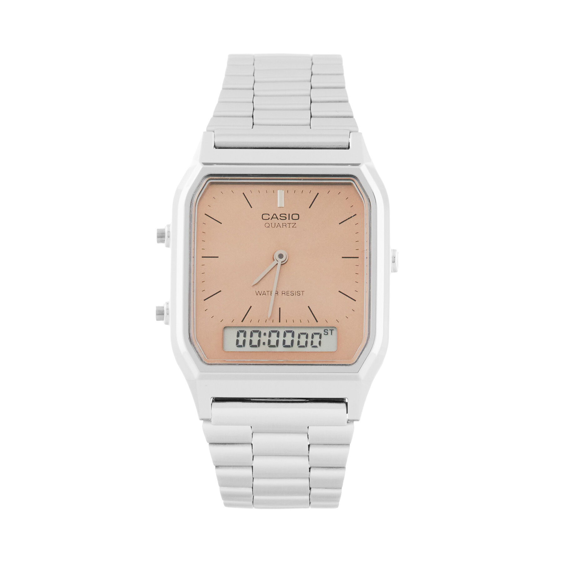 Ročna ura Casio Vintage AQ-230A-4AMQYES Srebrna