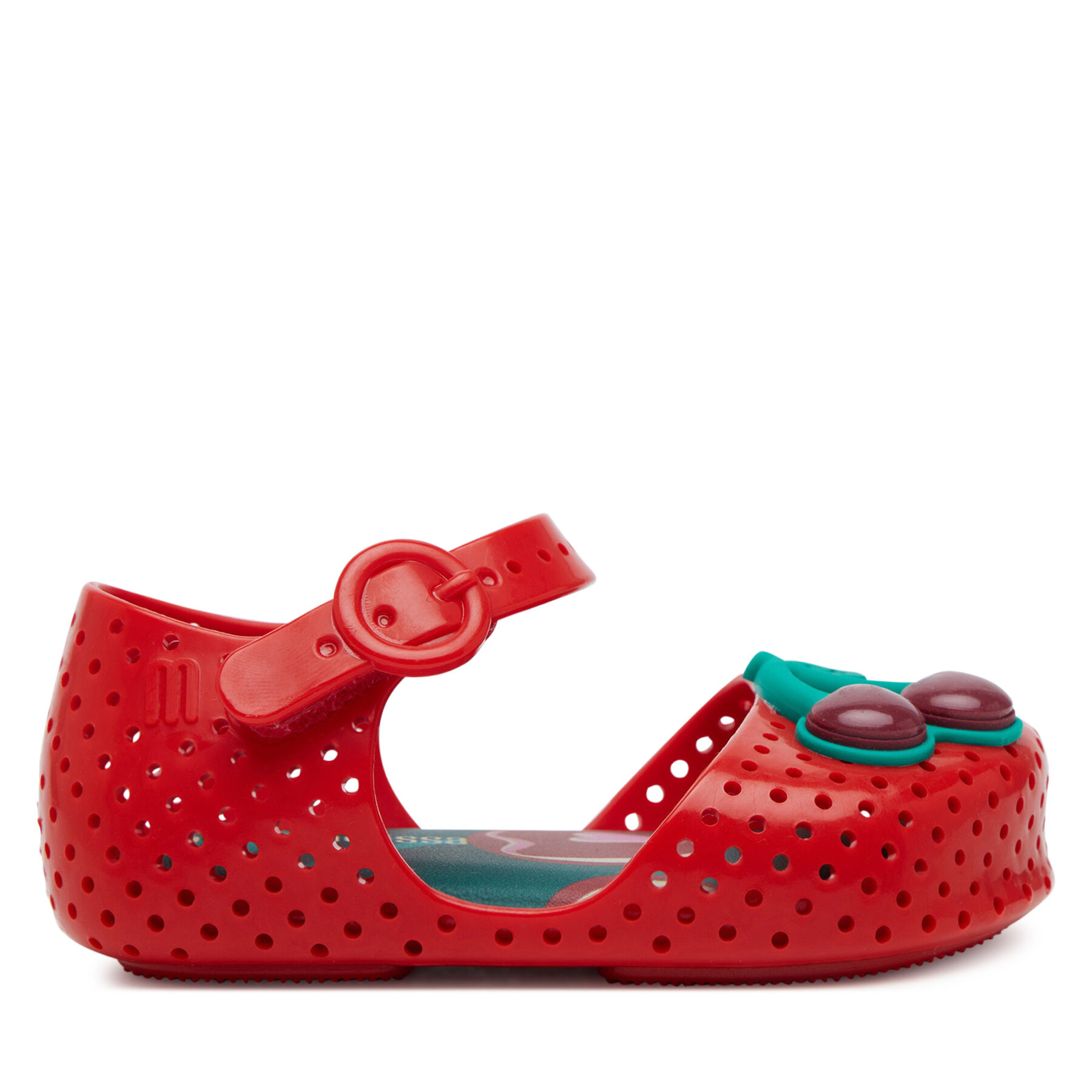 Balerina Melissa Mini Melissa Furadinha Bb M 35980 Piros