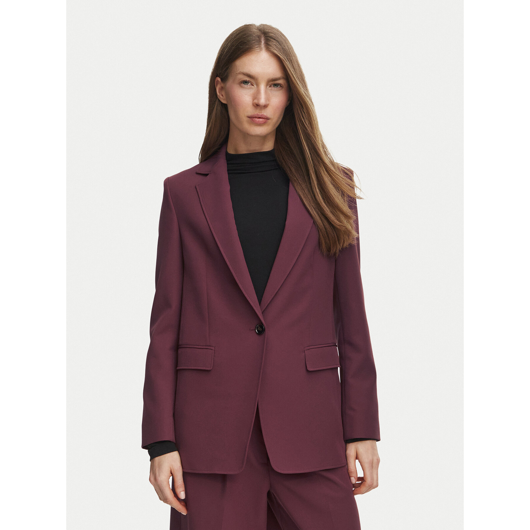 BOSS Sakko C_Jabla3 50580309 Dunkelrot Regular Fit