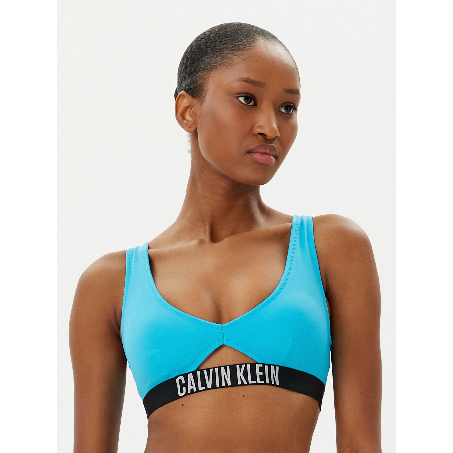 Calvin Klein Swimwear Bikini-Oberteil KW0KW02745 Blau