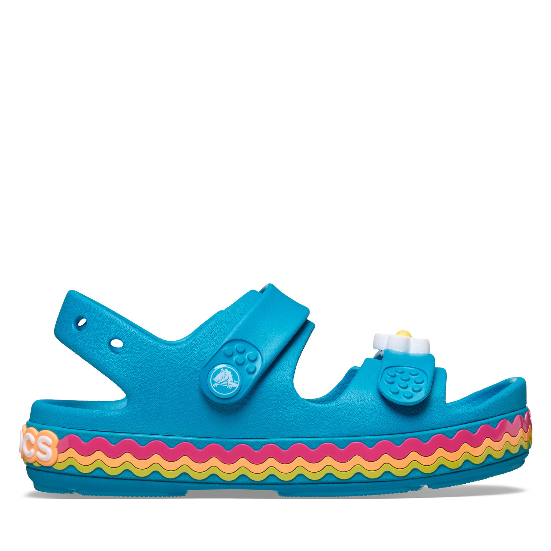 Szandál Crocs Kids’ Crocband Cruiser Ricrac Sandal 211028 Kék