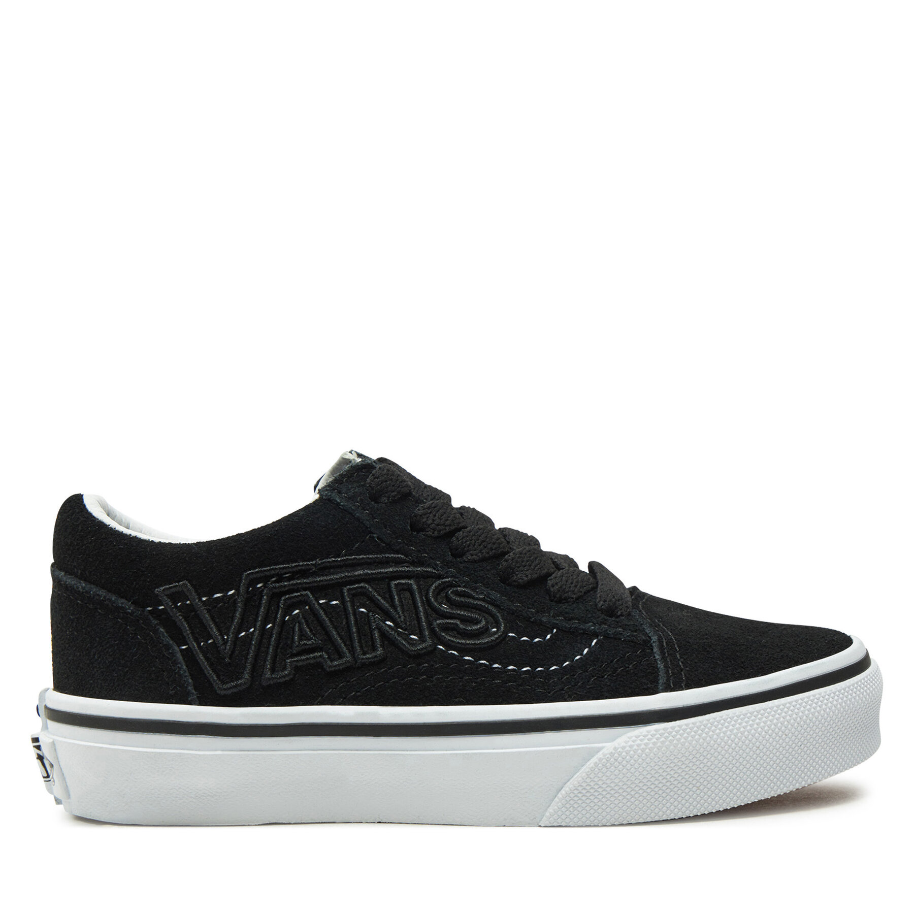 Πάνινα παπούτσια Vans Old Skool Embroidered Logo VN000CYVBLK1 Μαύρο φωτογραφία